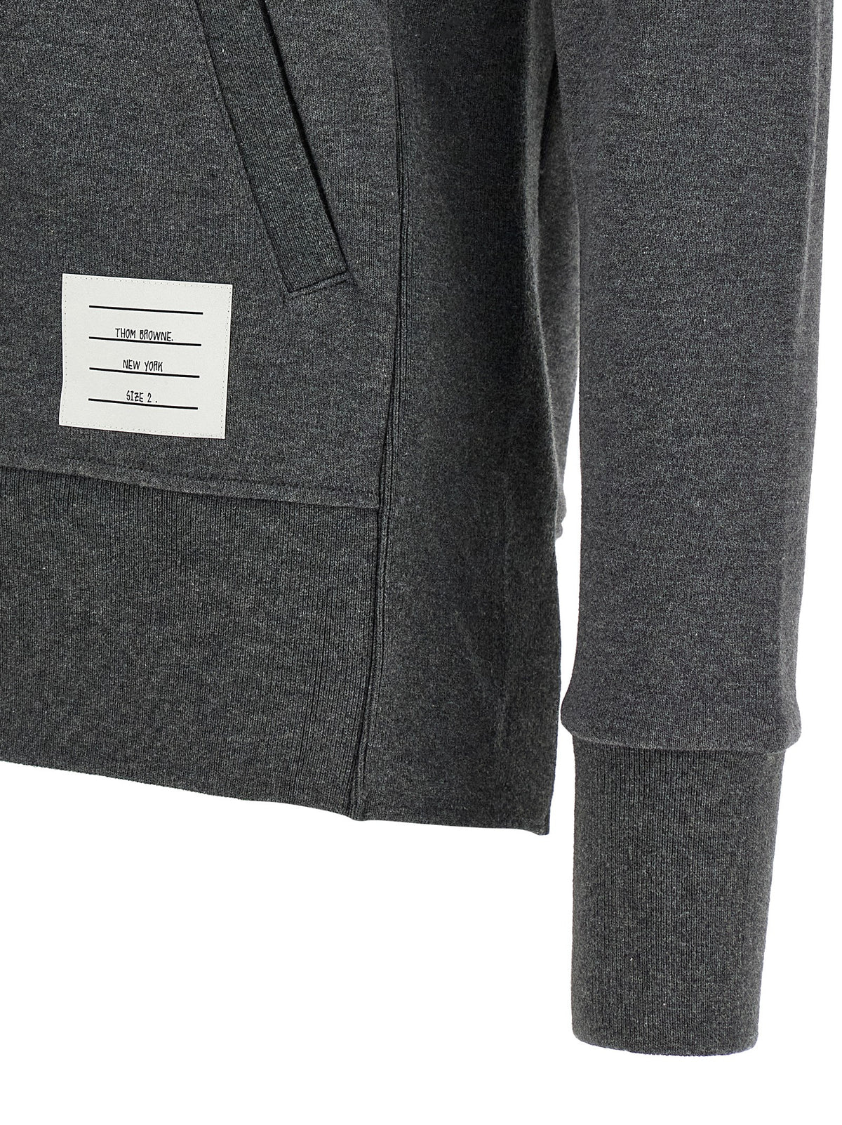 Thom Browne Sweatshirt aus grauer Baumwolle