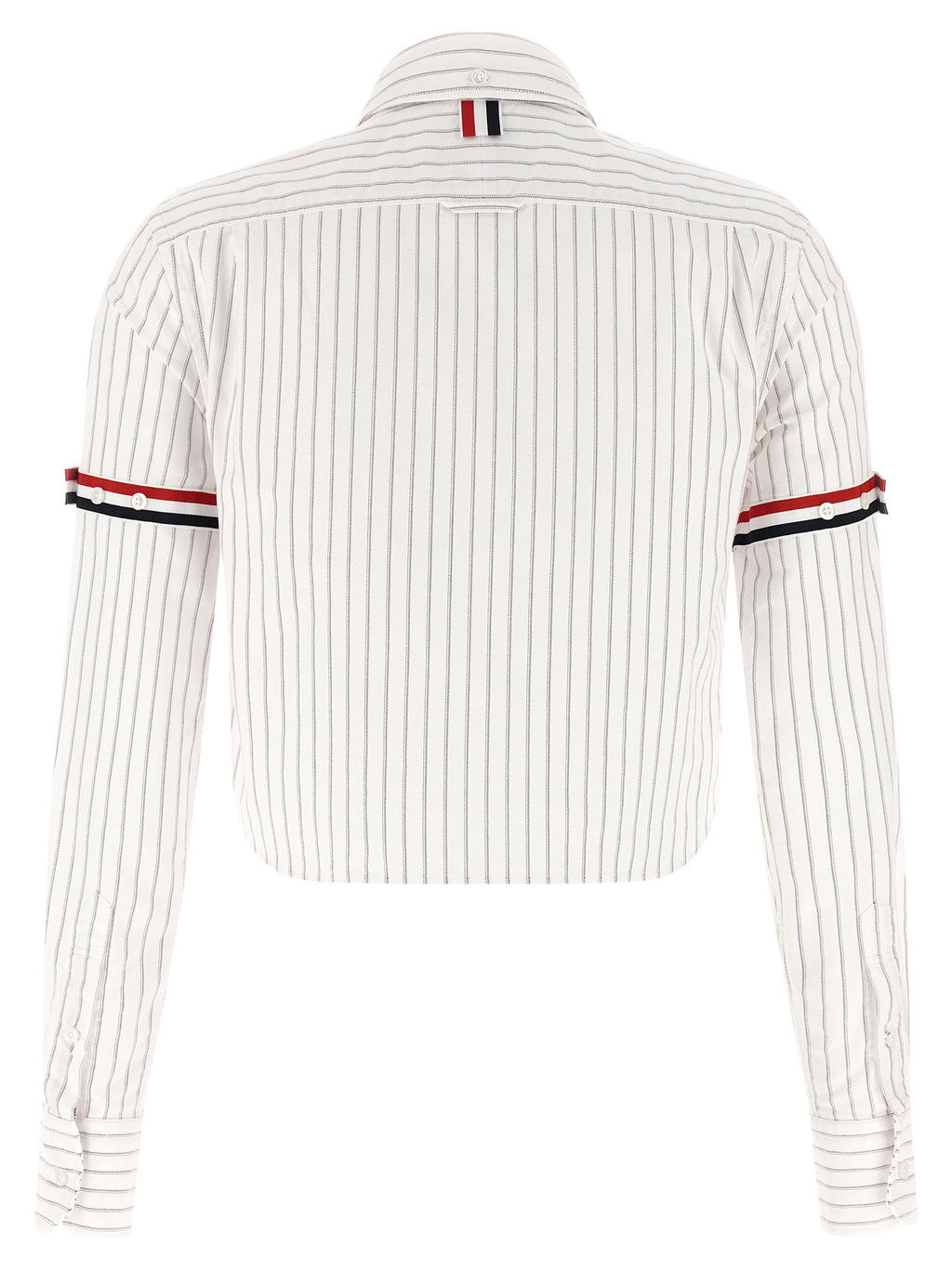 Thom Browne Weiße Baumwollbluse