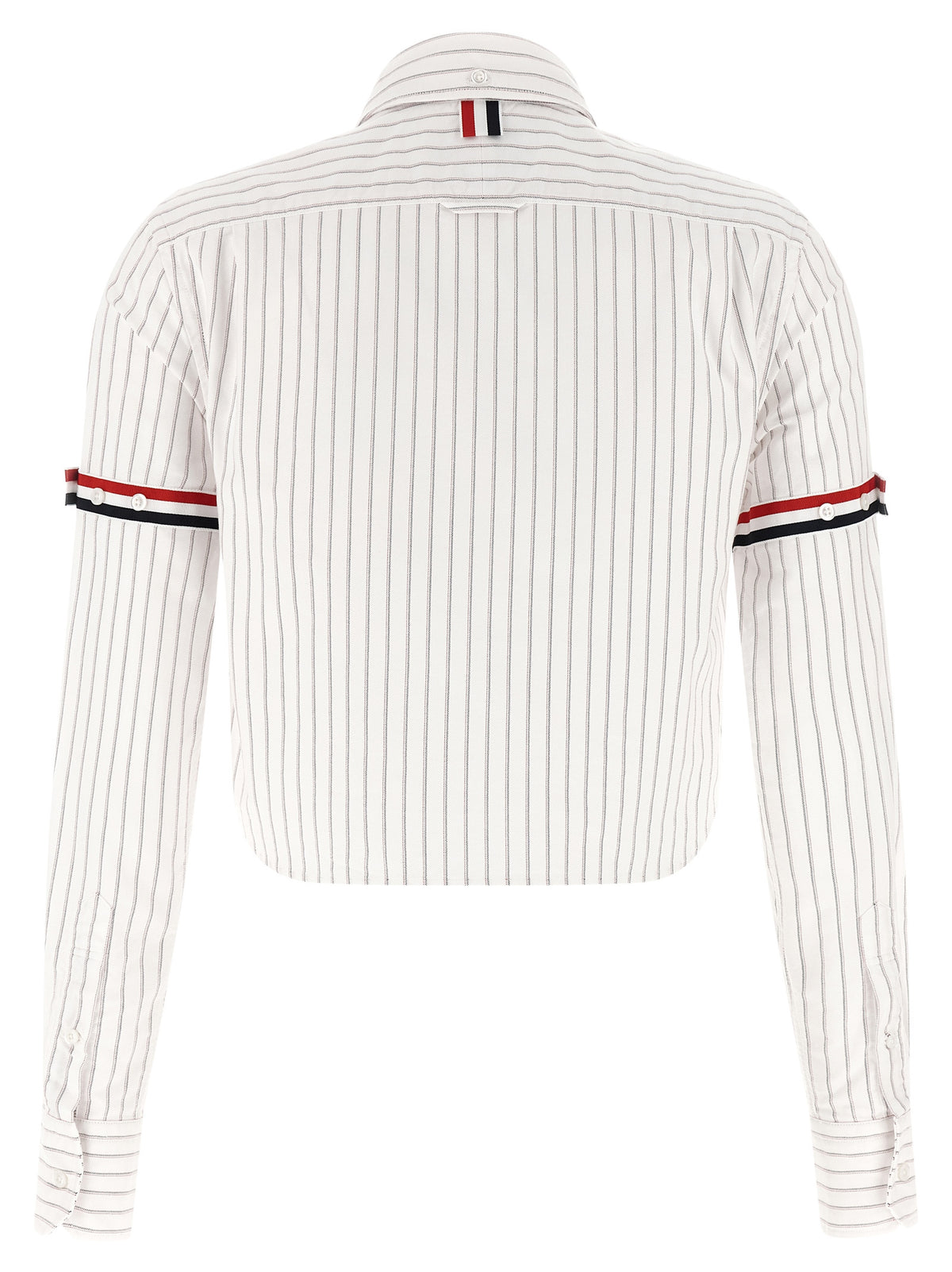 Thom Browne Weiße Baumwollbluse