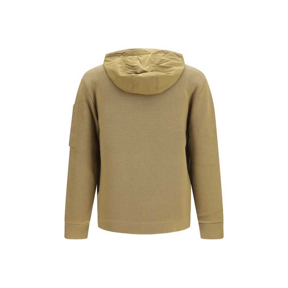 C.P. Company Beige Wool Oves Aries Cardigan
