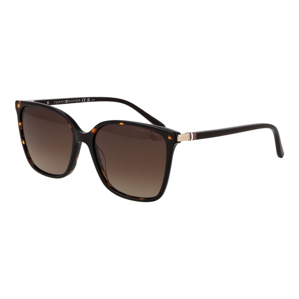 Tommy Hilfiger Sonnenbrille aus schwarzem Acetat