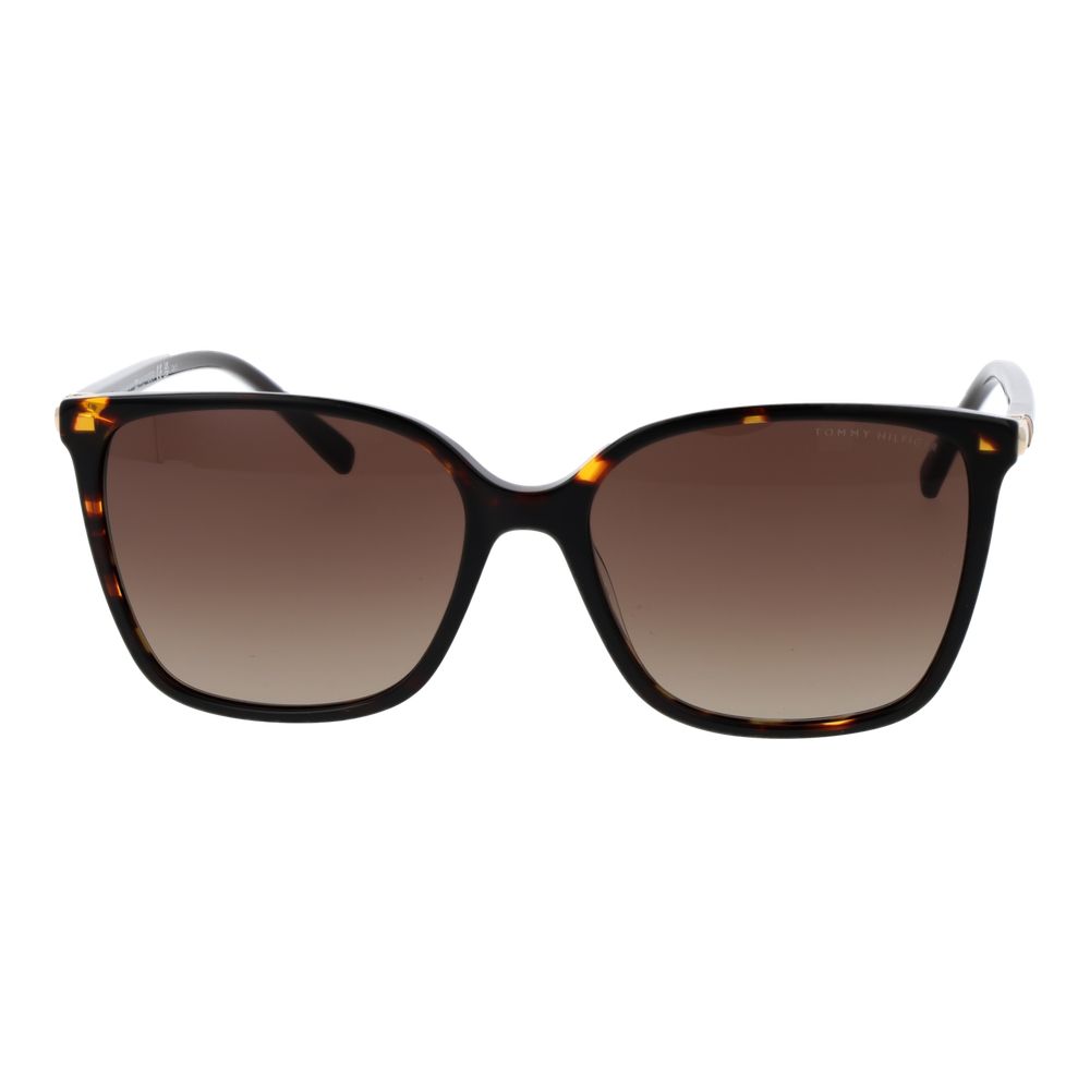 Tommy Hilfiger Sonnenbrille aus schwarzem Acetat