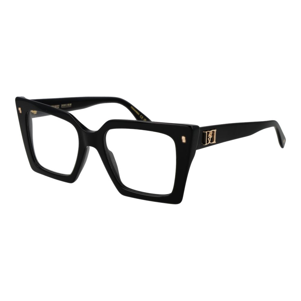 Dsquared² Brille aus schwarzem Acetat (Fassungen)