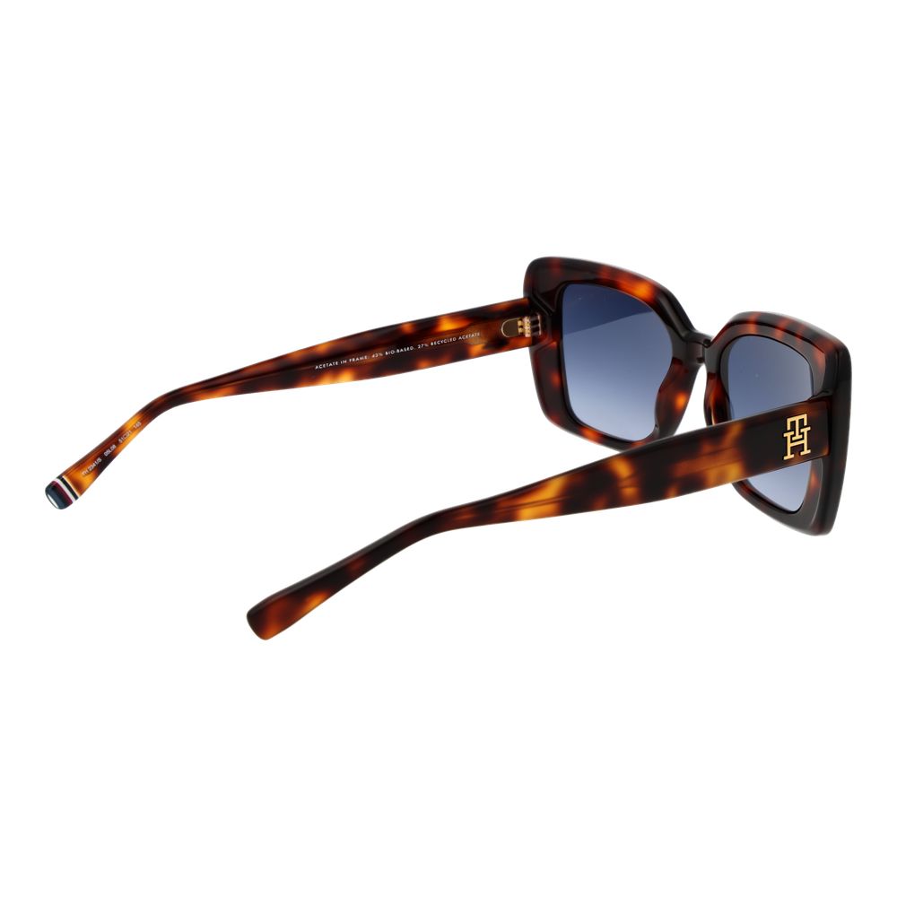 Tommy Hilfiger Braune Acetat-Sonnenbrille