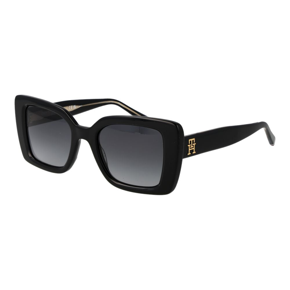 Tommy Hilfiger Sonnenbrille aus schwarzem Acetat