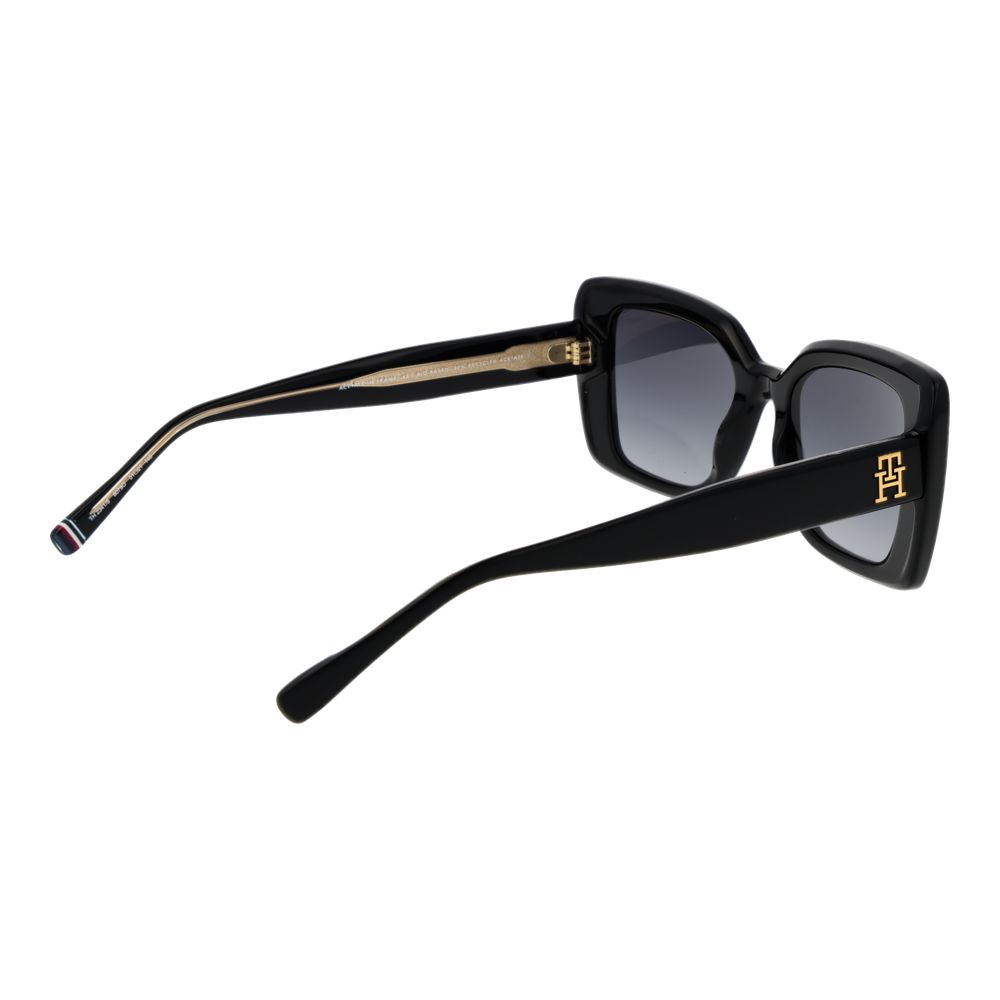 Tommy Hilfiger Sonnenbrille aus schwarzem Acetat