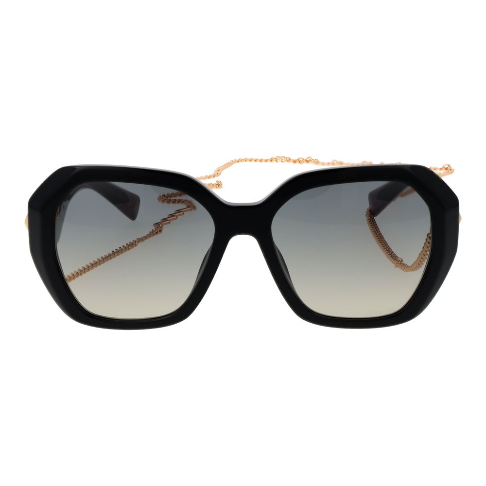 Missoni Schwarze Sonnenbrille aus Azetat