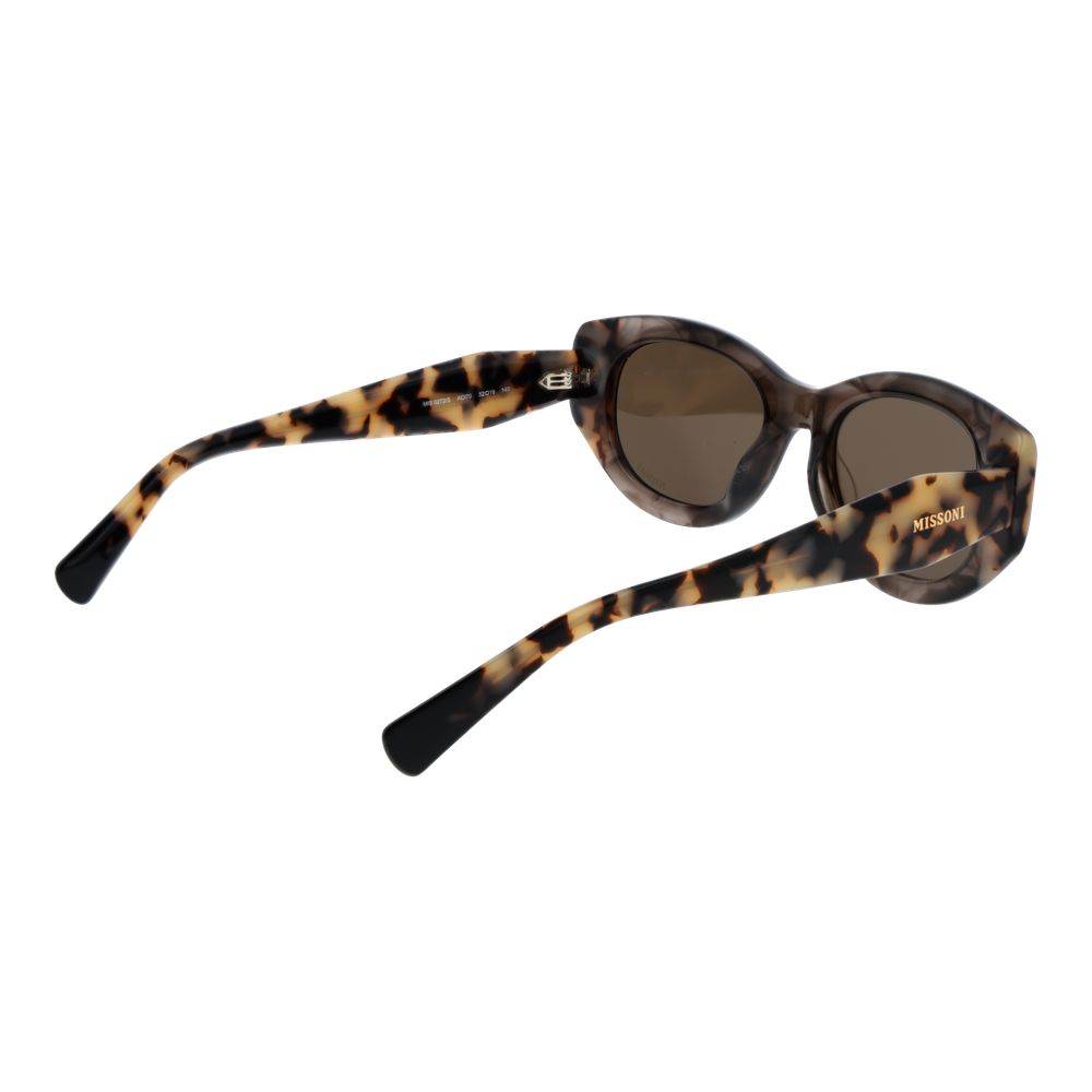 Missoni Sonnenbrille aus braunem Acetat