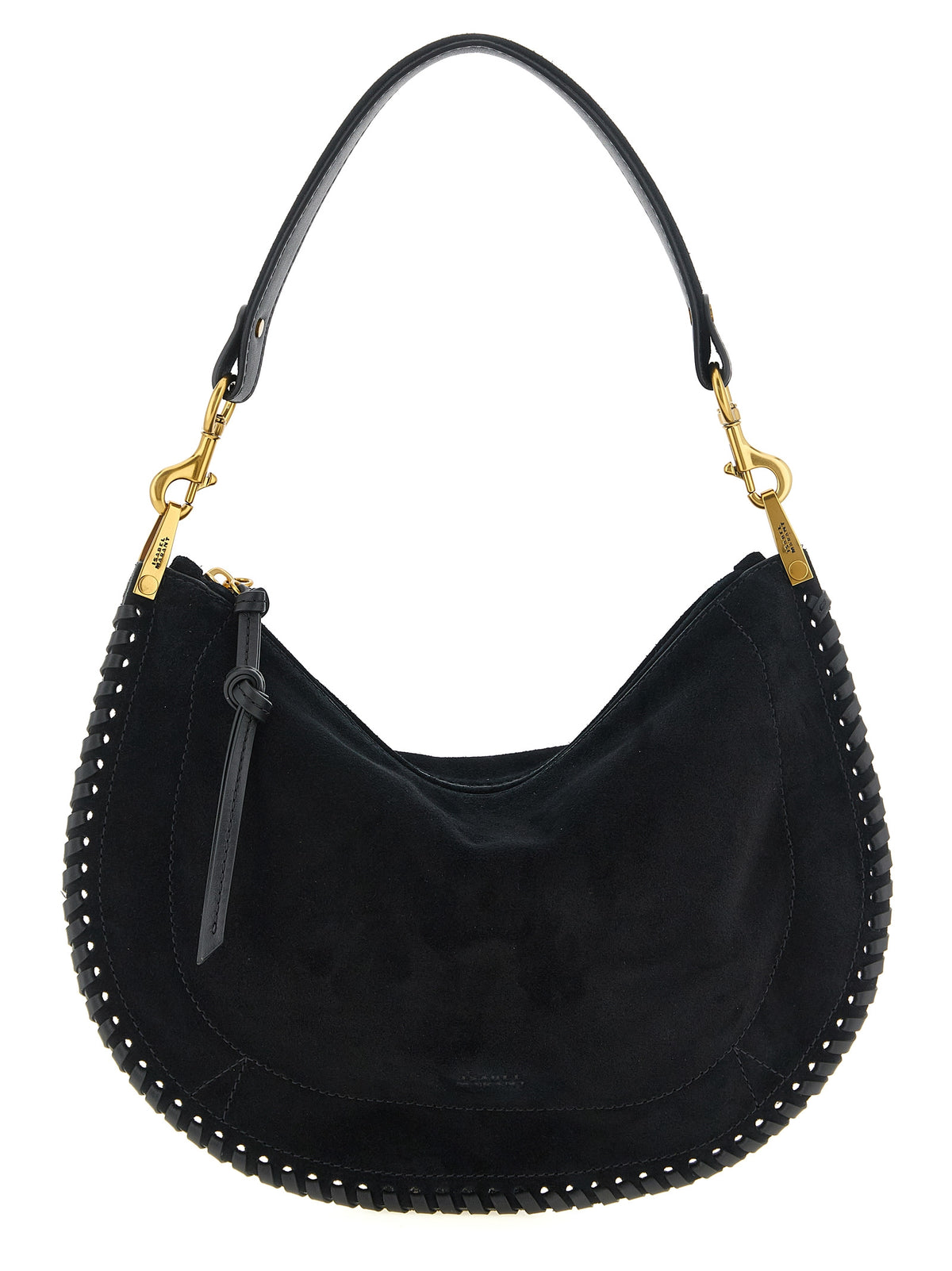 Isabel Marant Handtasche aus schwarzem Rindsleder
