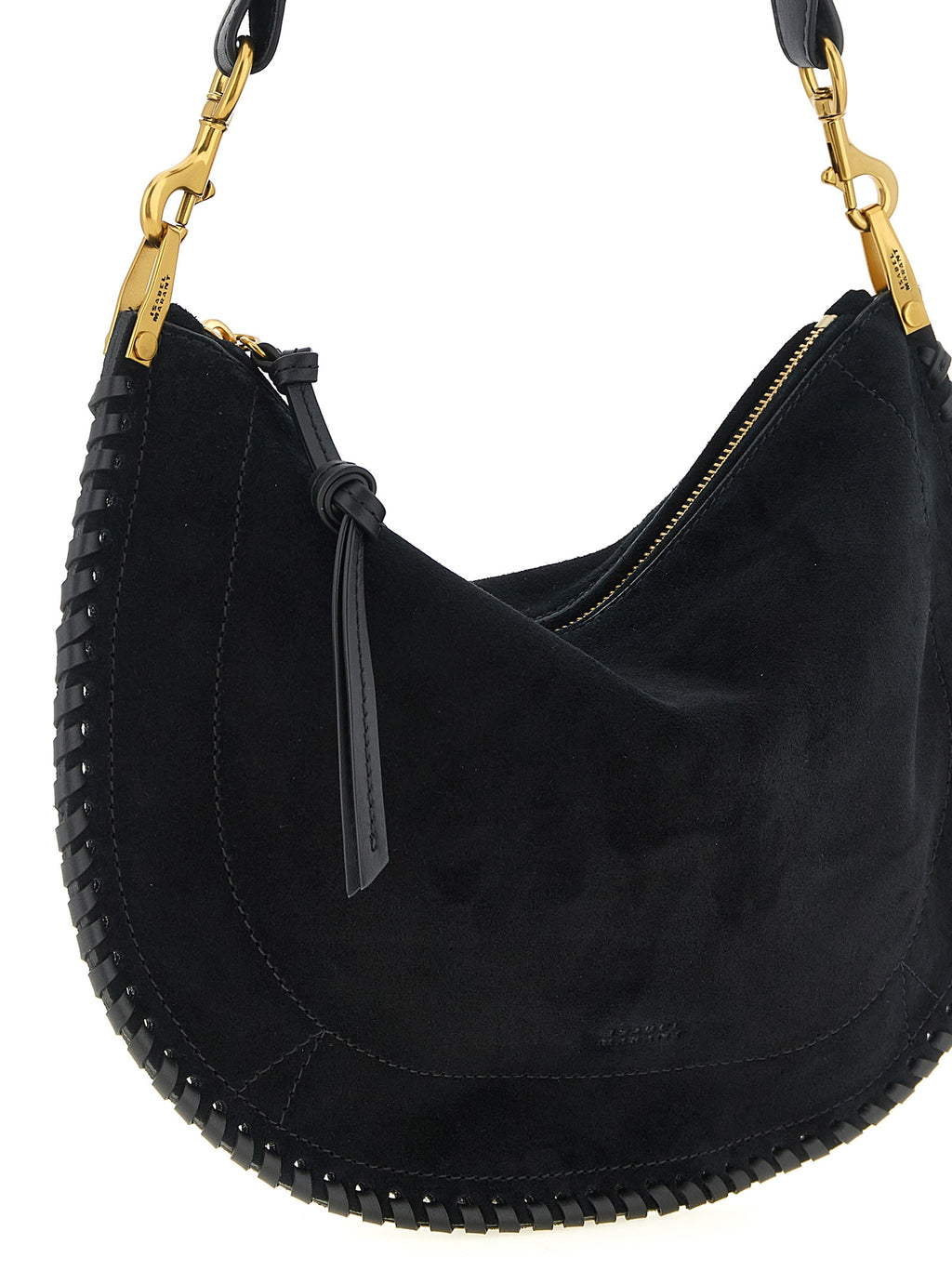 Isabel Marant Handtasche aus schwarzem Rindsleder