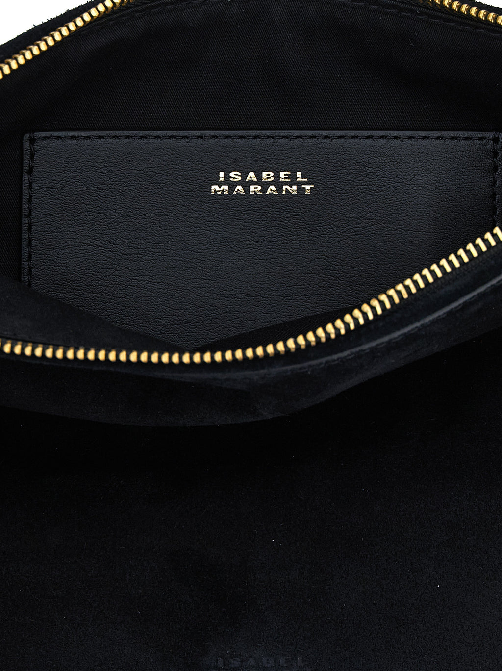 Isabel Marant Handtasche aus schwarzem Rindsleder