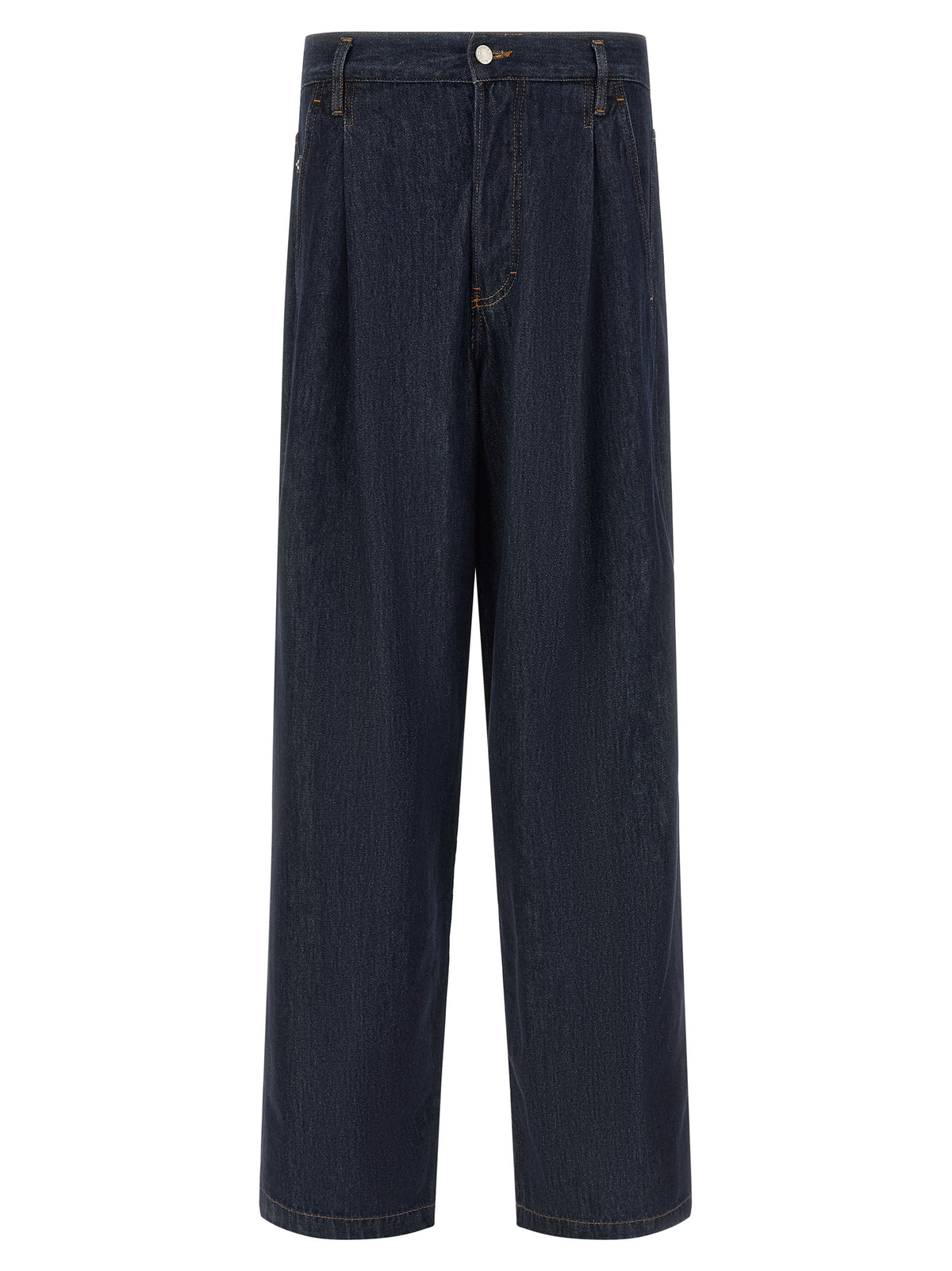 Dries Van Noten Blaue Baumwolljeans Denim