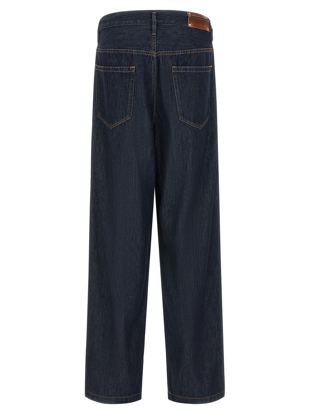 Dries Van Noten Blaue Baumwolljeans Denim
