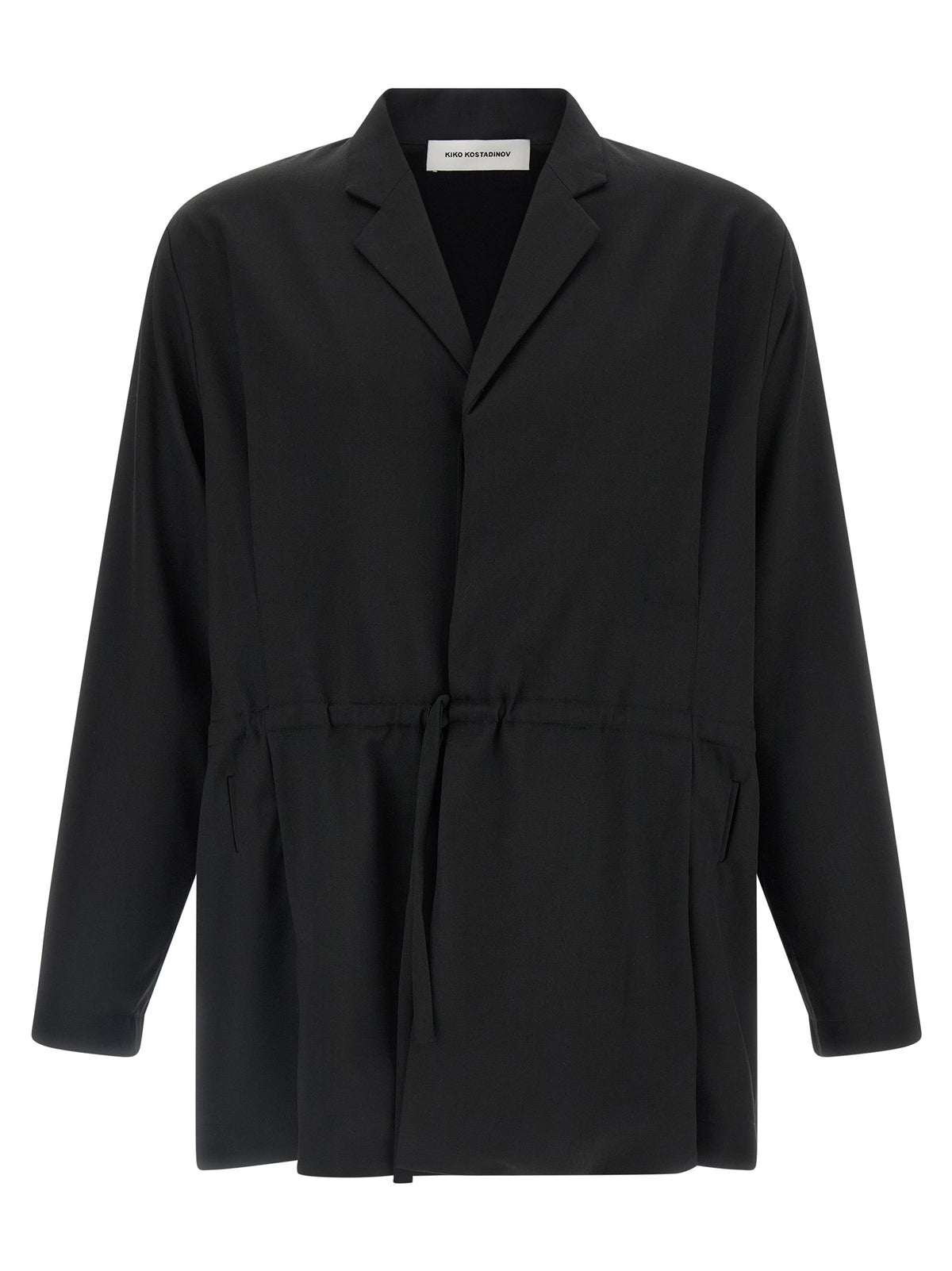 Kiko Kostadinov Schwarzer Blazer aus Schurwolle