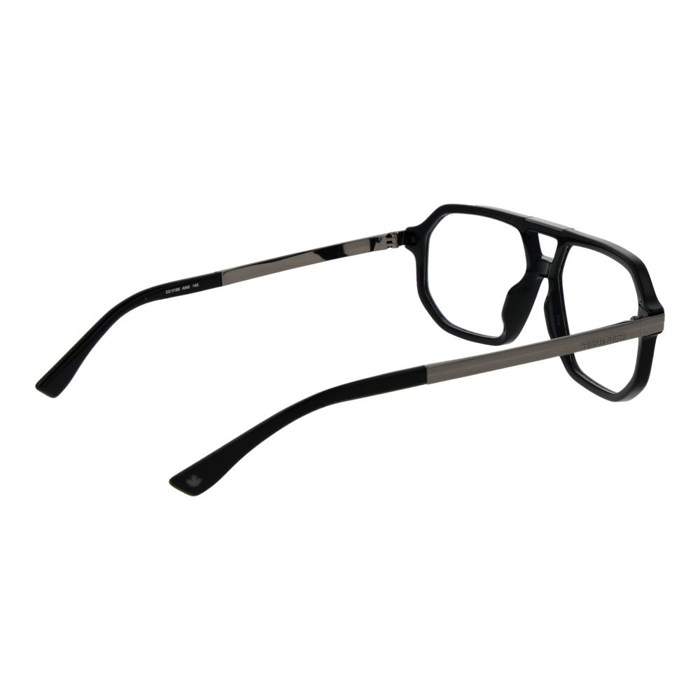 Dsquared² Brille aus schwarzem Acetat (Fassungen)