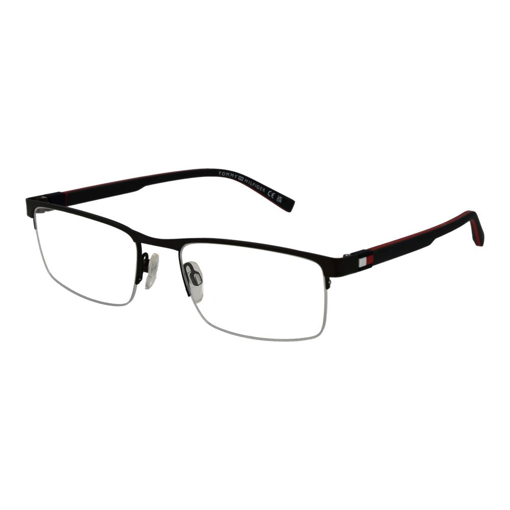 Tommy Hilfiger Brille (Gestell) aus schwarzem Metall