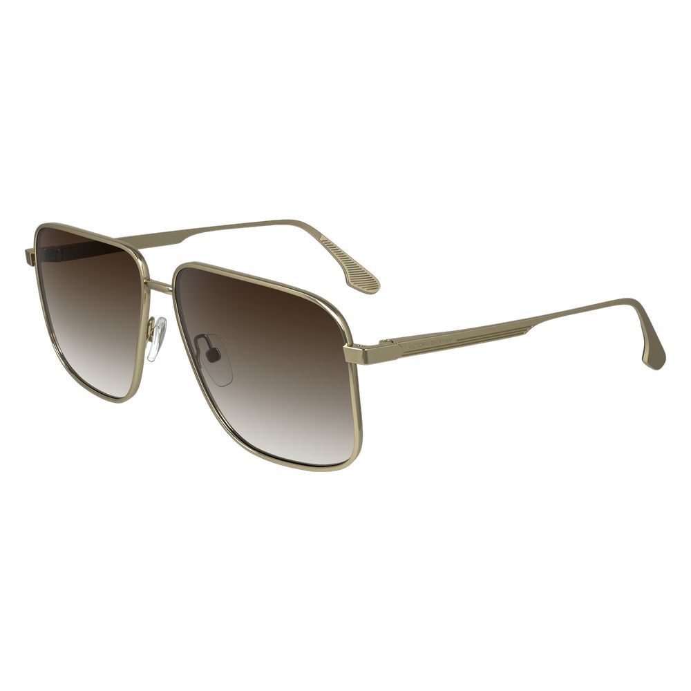 Victoria Beckham Goldmetall-Sonnenbrille