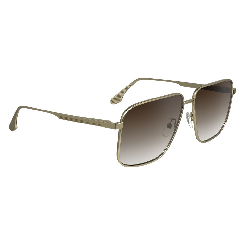 Victoria Beckham Goldmetall-Sonnenbrille