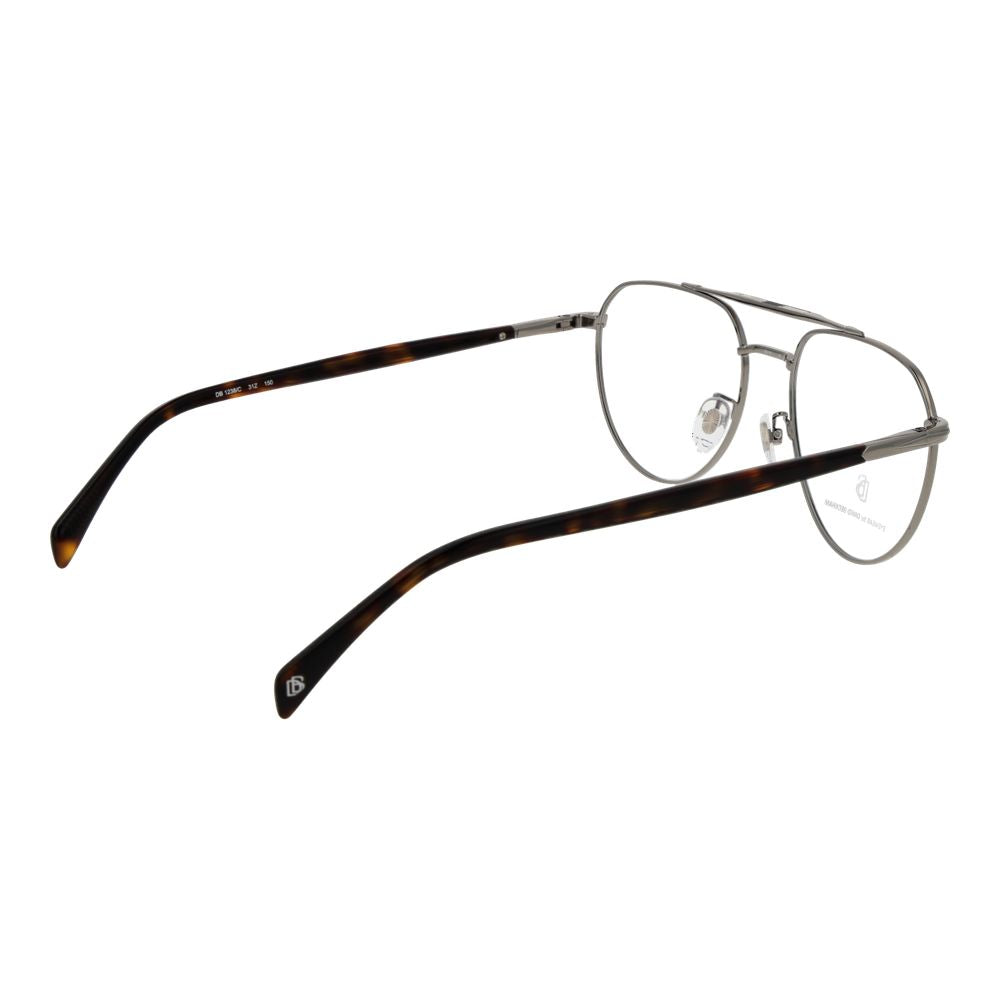 David Beckham Silberne Brille (Fassungen)