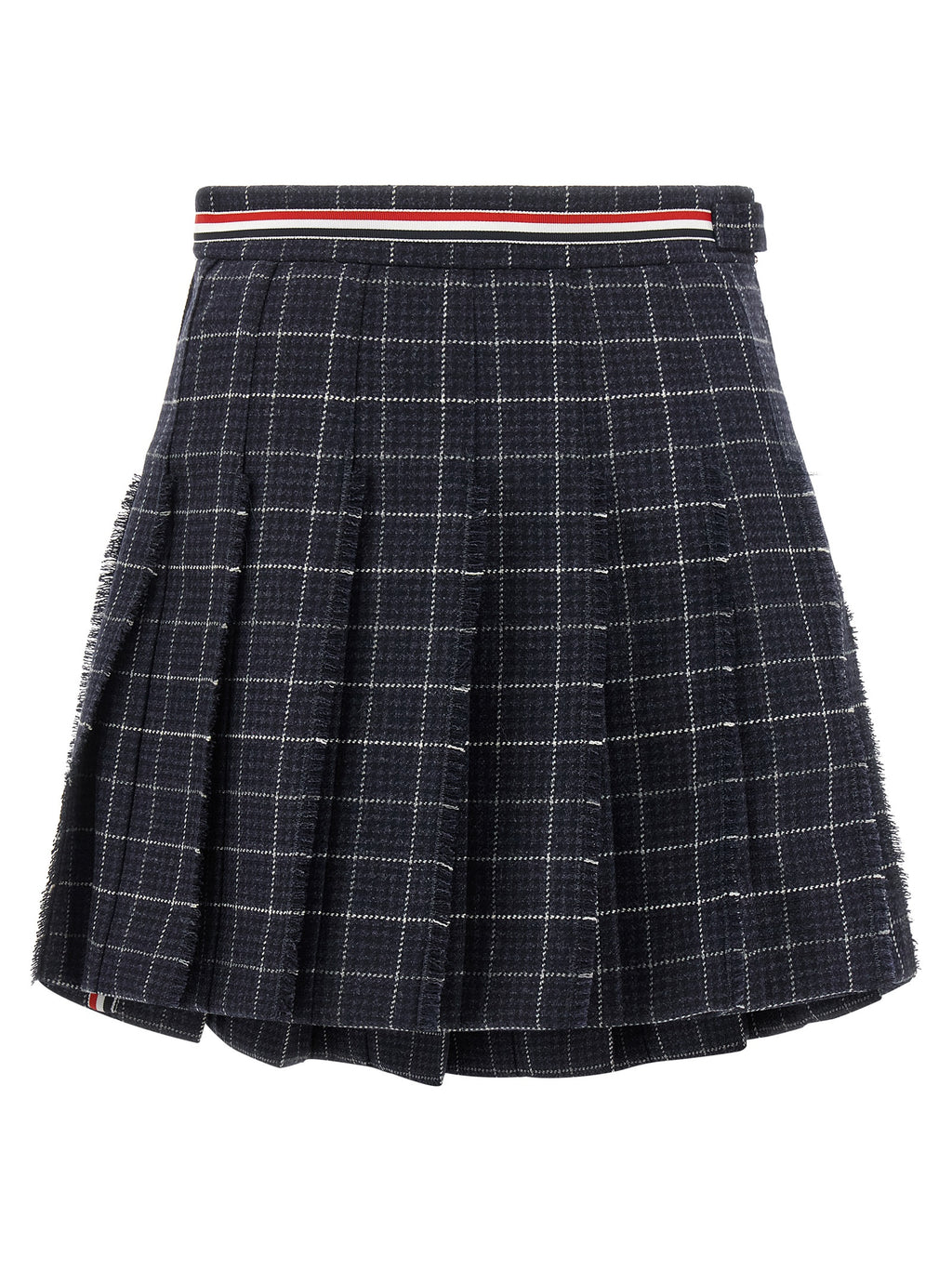 Thom Browne Blauer Langer Rock aus Wolle