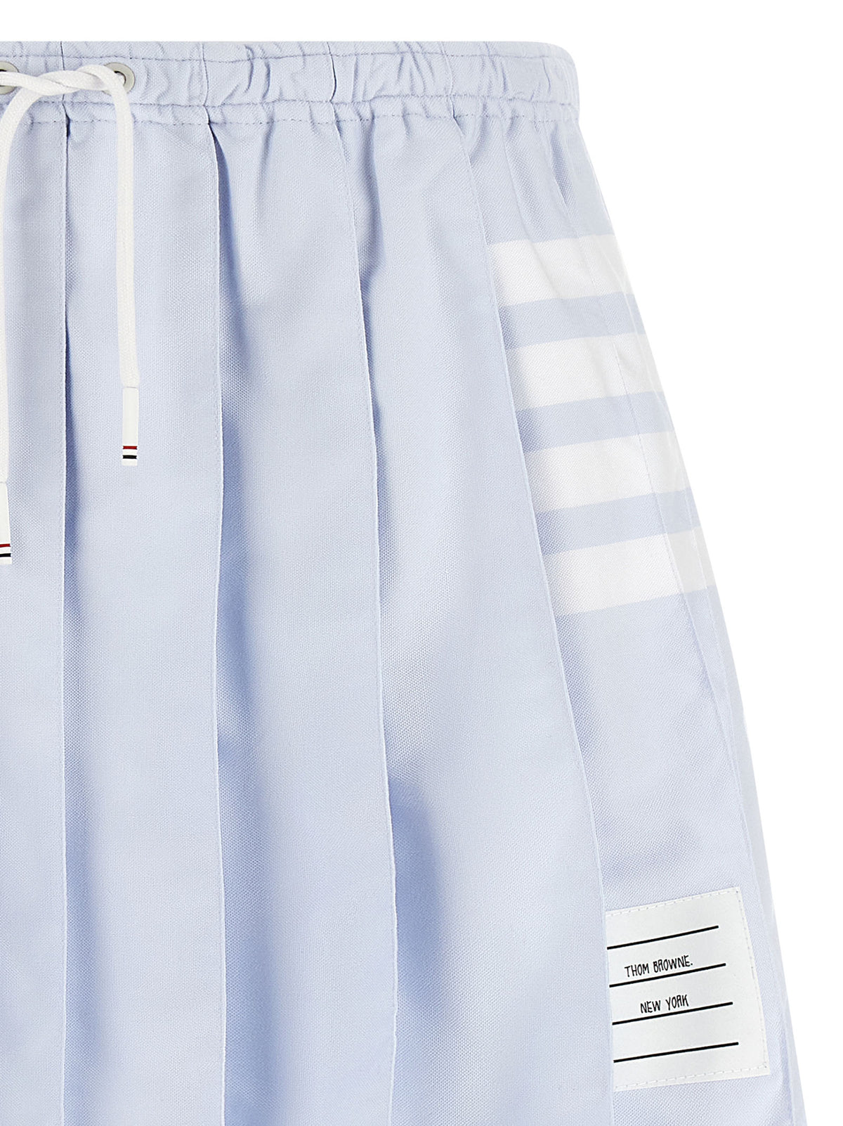 Thom Browne Blauer Langer Rock aus Baumwolle