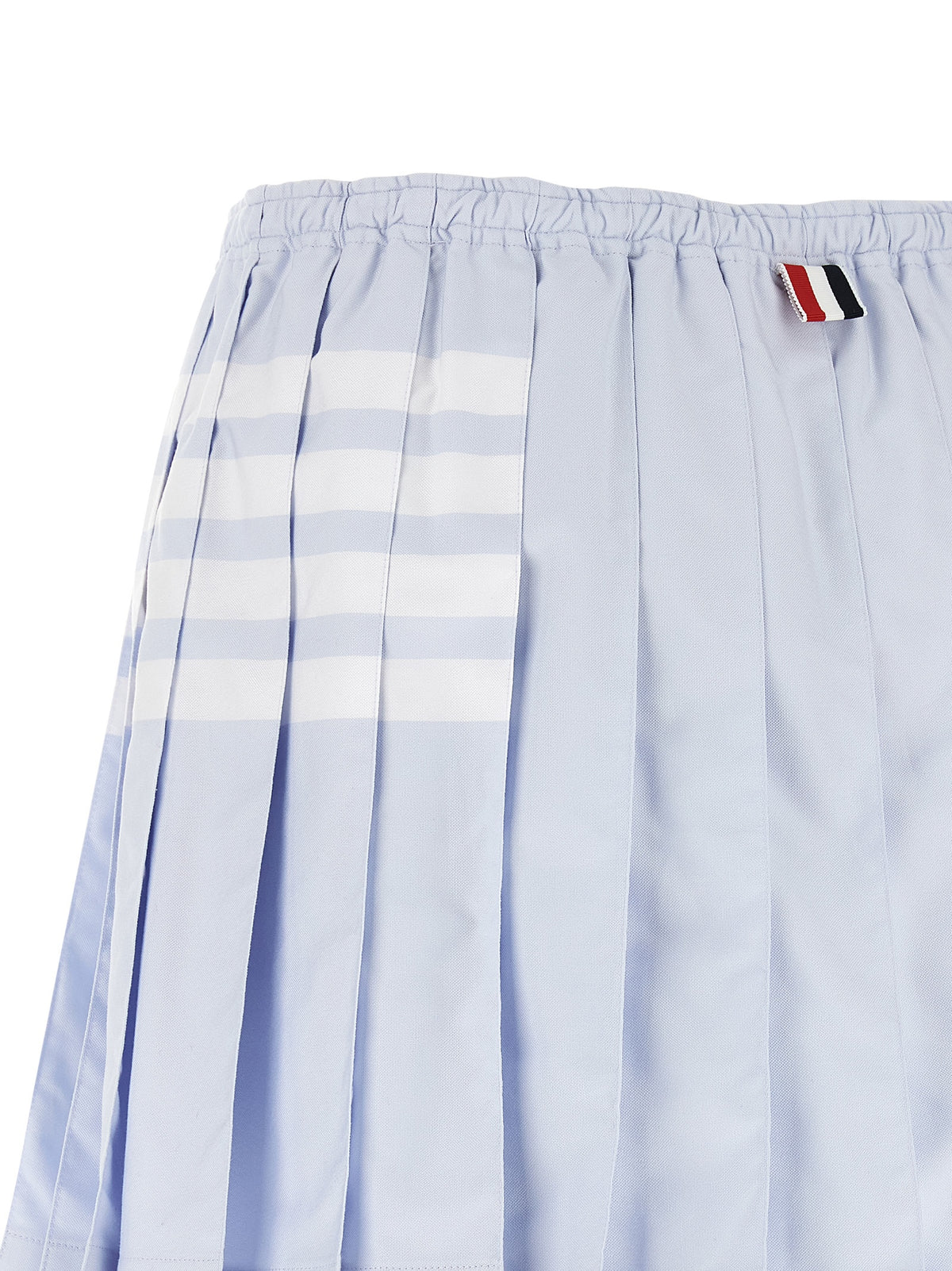 Thom Browne Blauer Langer Rock aus Baumwolle