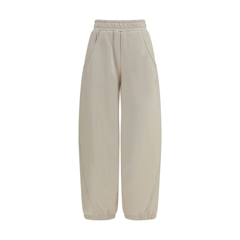 New Balance Beige Baumwoll-Jogginghose (Trainingshose)