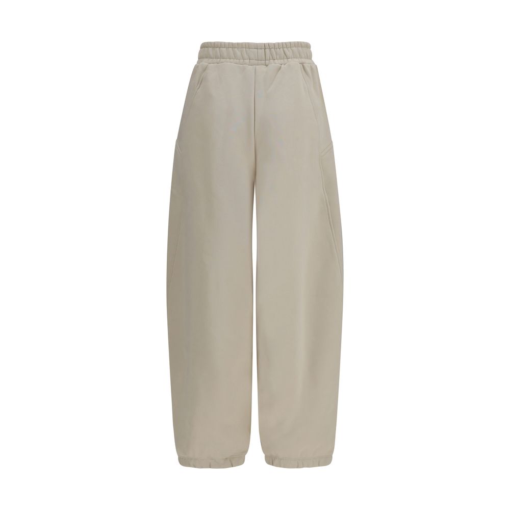 New Balance Beige Baumwoll-Jogginghose (Trainingshose)