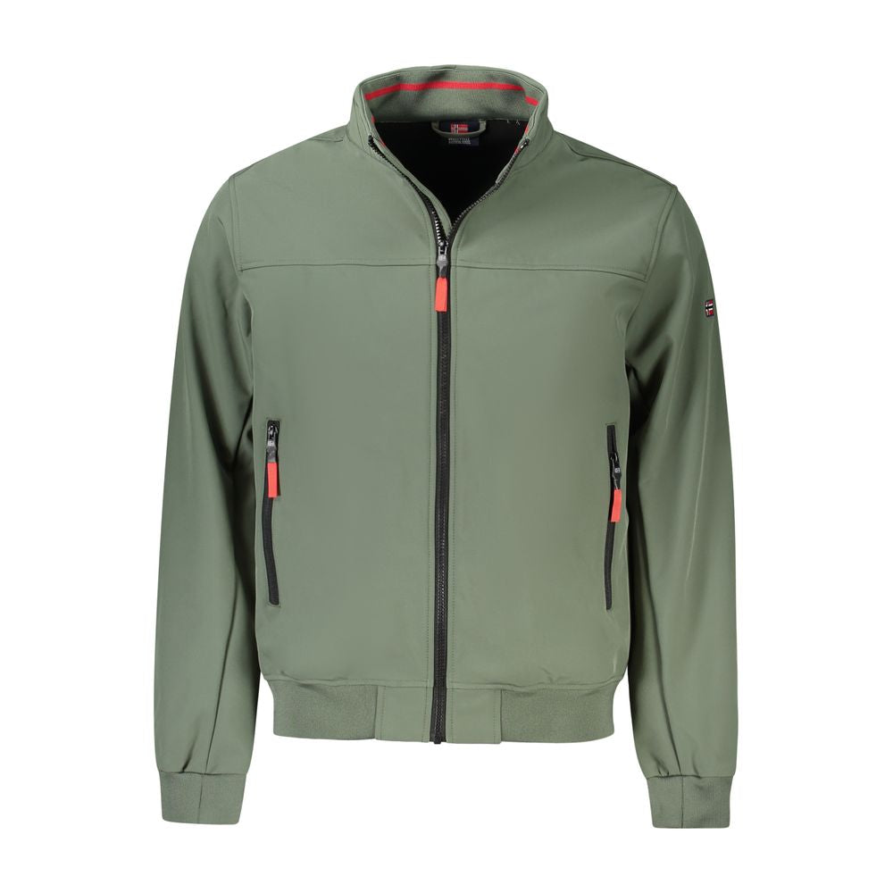 Herrenjacke aus Polyester, Norwegen 1963, grün