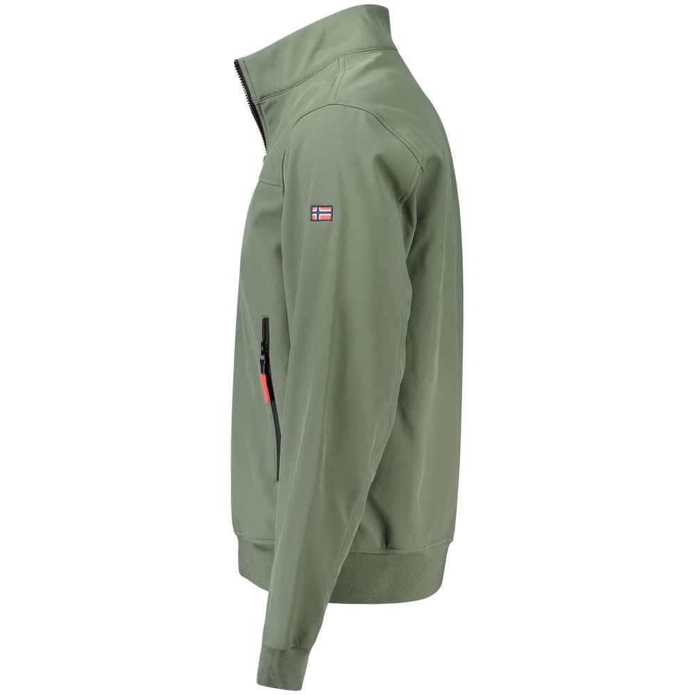 Herrenjacke aus Polyester, Norwegen 1963, grün