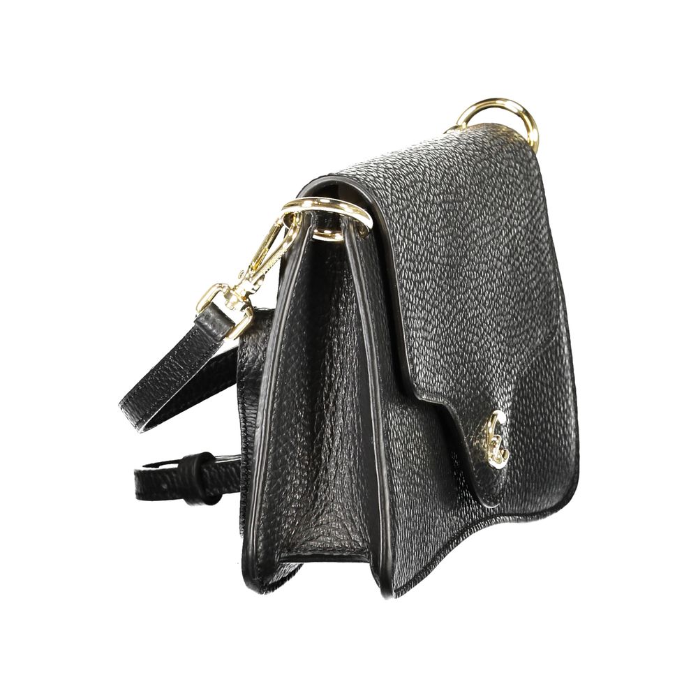 Coccinelle Damenhandtasche aus schwarzem Leder
