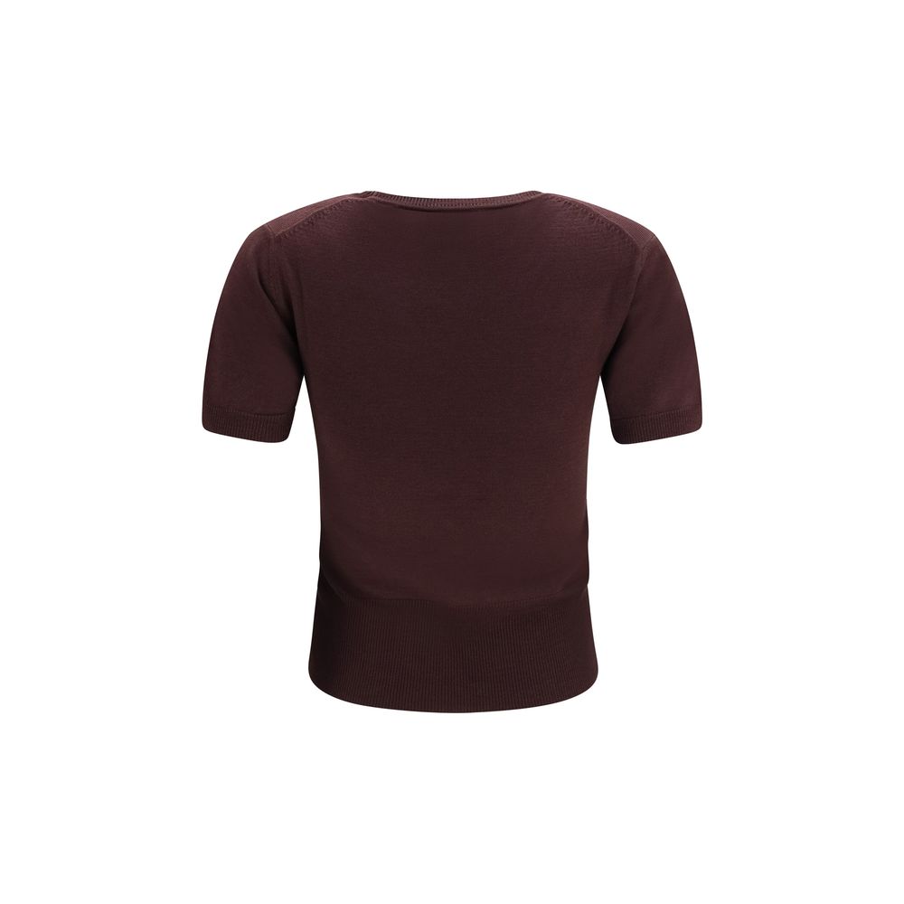 Vivienne Westwood Lila Woll-Oves-Aries T-Shirt