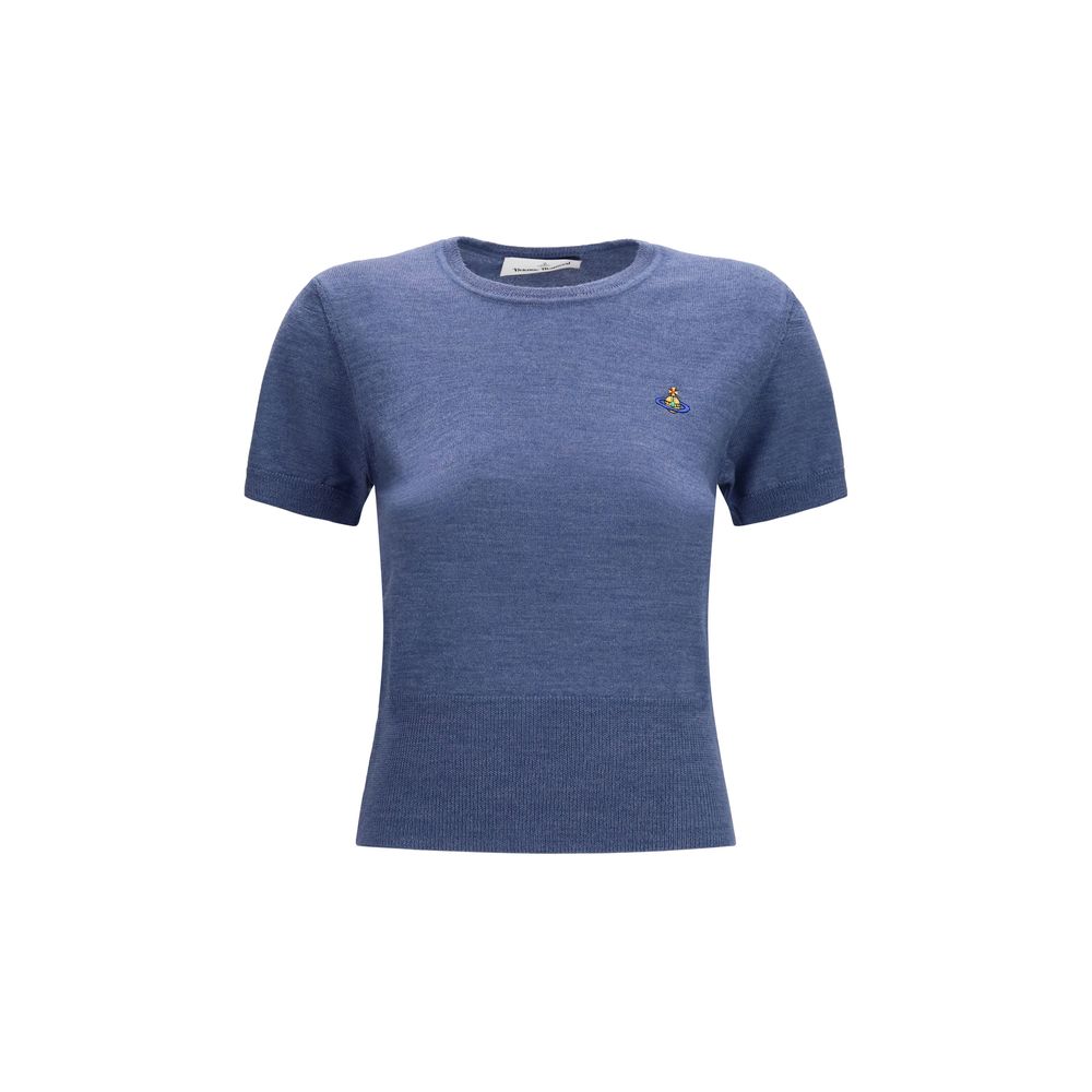 Vivienne Westwood Blaues Wolle Oves Aries Sweatshirt