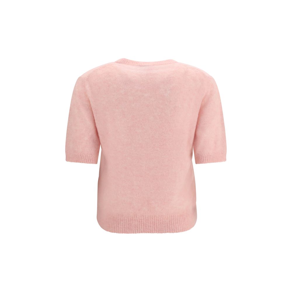 Ganni Multicolor Alpaka Vikunja Pacos T-Shirt