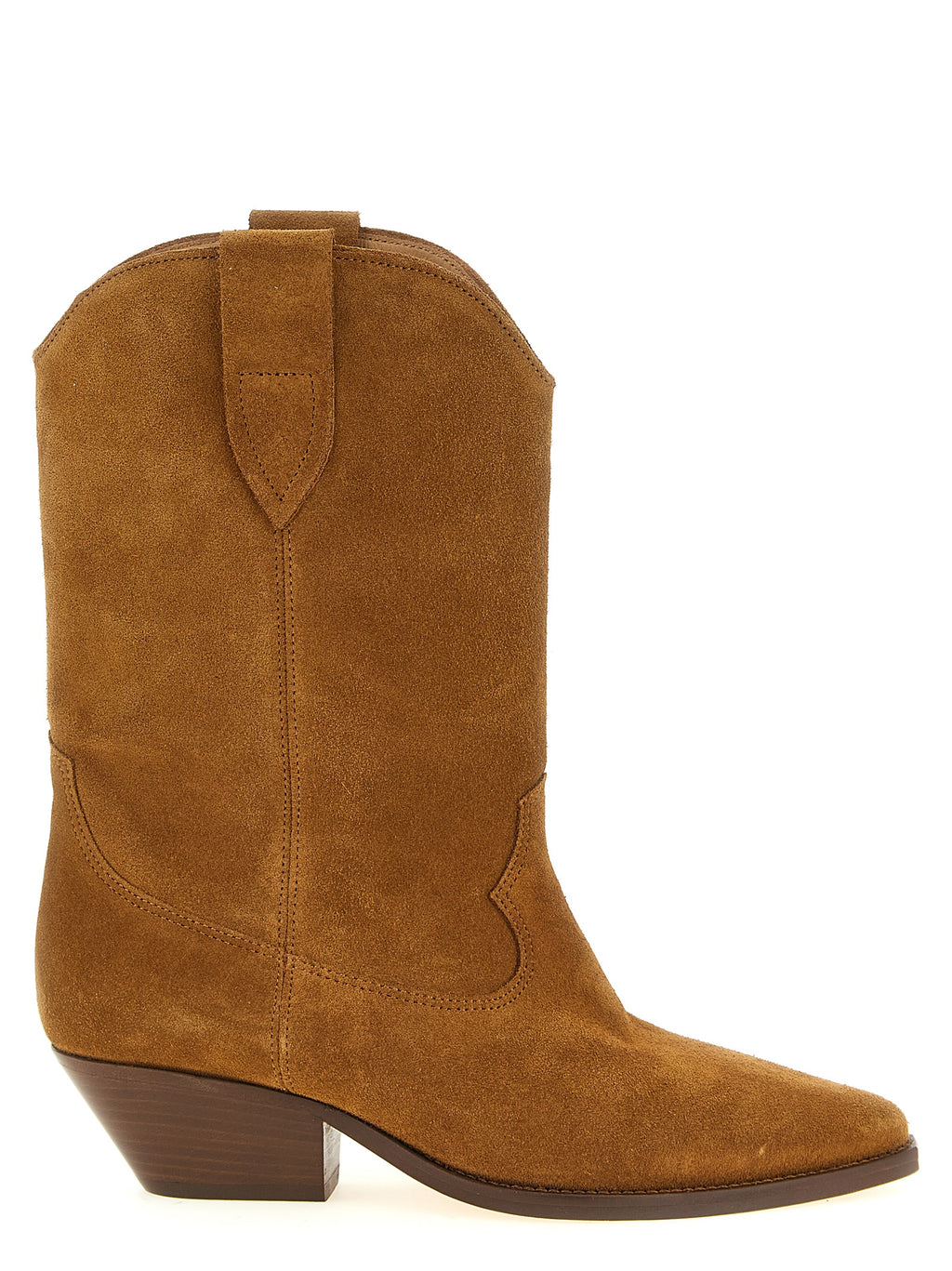 Isabel Marant Chelsea Boots aus braunem Kuhfell