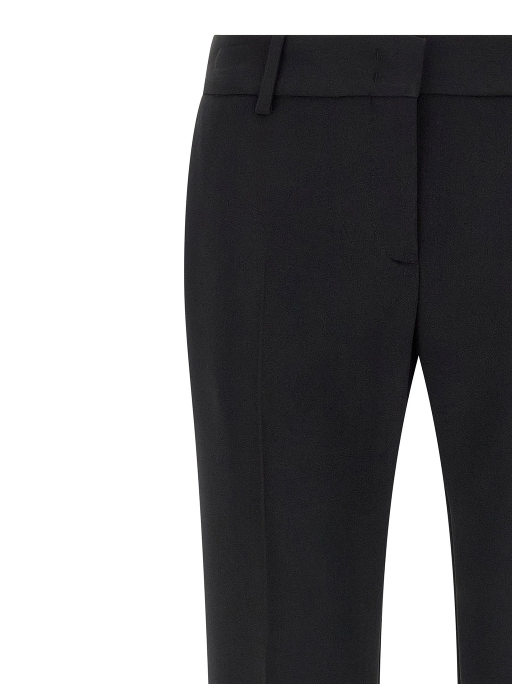 Ermanno Scervino Schwarze Viskose-Anzughose