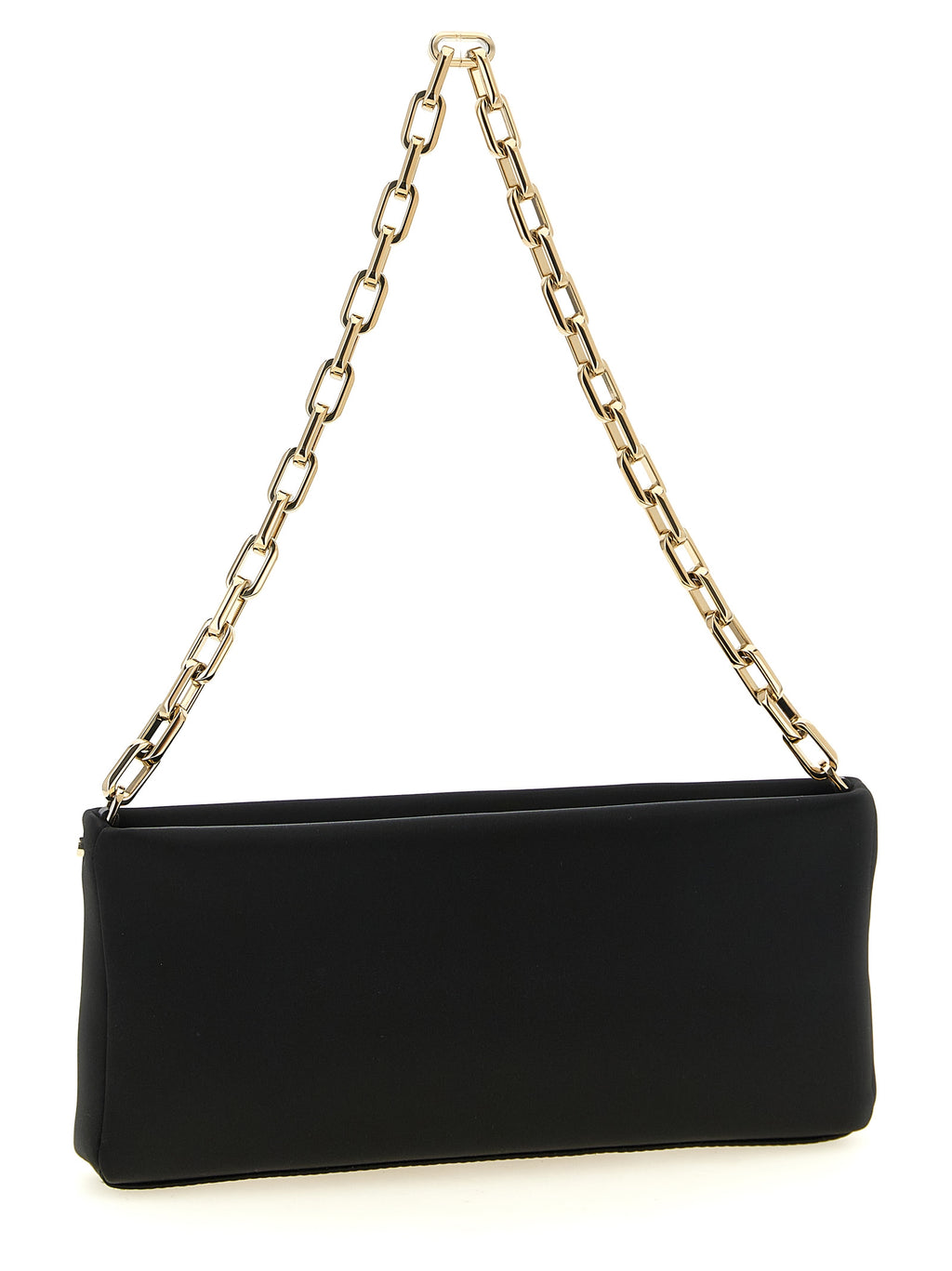 Christian Louboutin Schwarze Elastan Clutch Bag