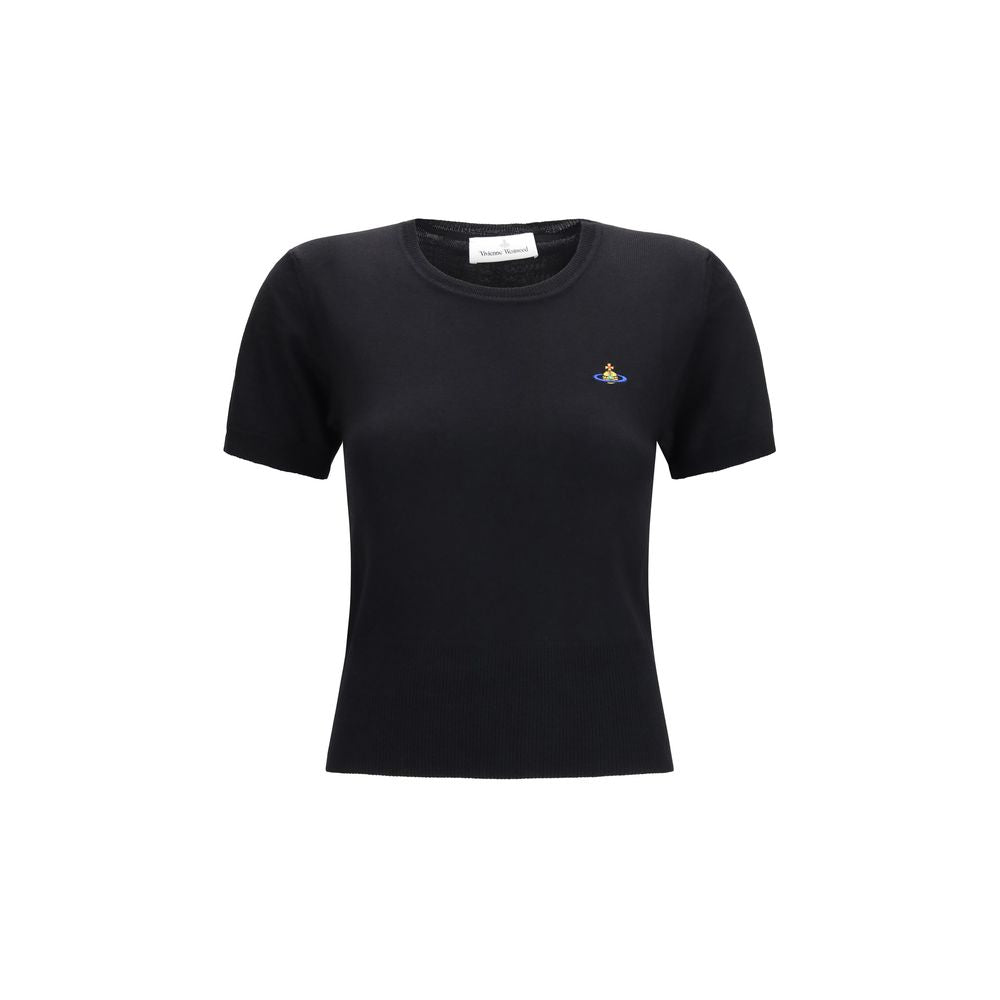 Vivienne Westwood Schwarzes Woll-Oves Aries T-Shirt