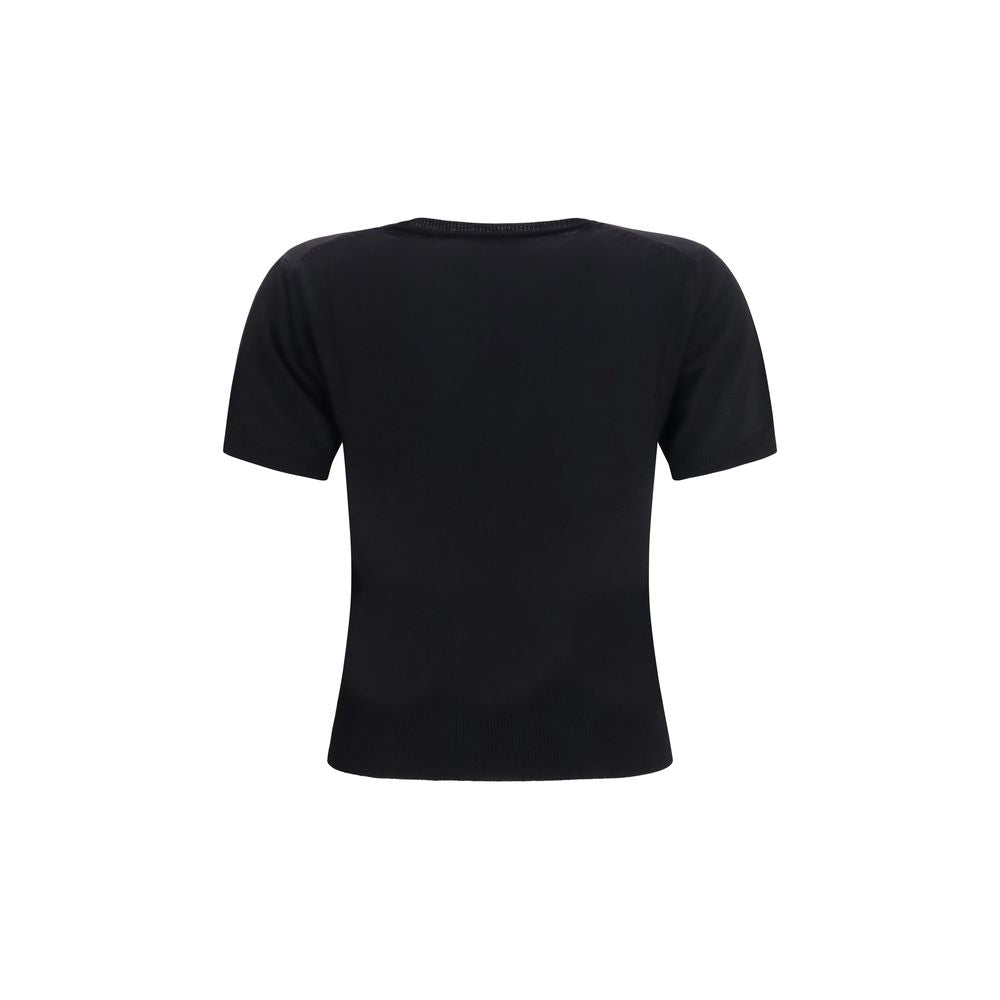 Vivienne Westwood Schwarzes Woll-Oves Aries T-Shirt