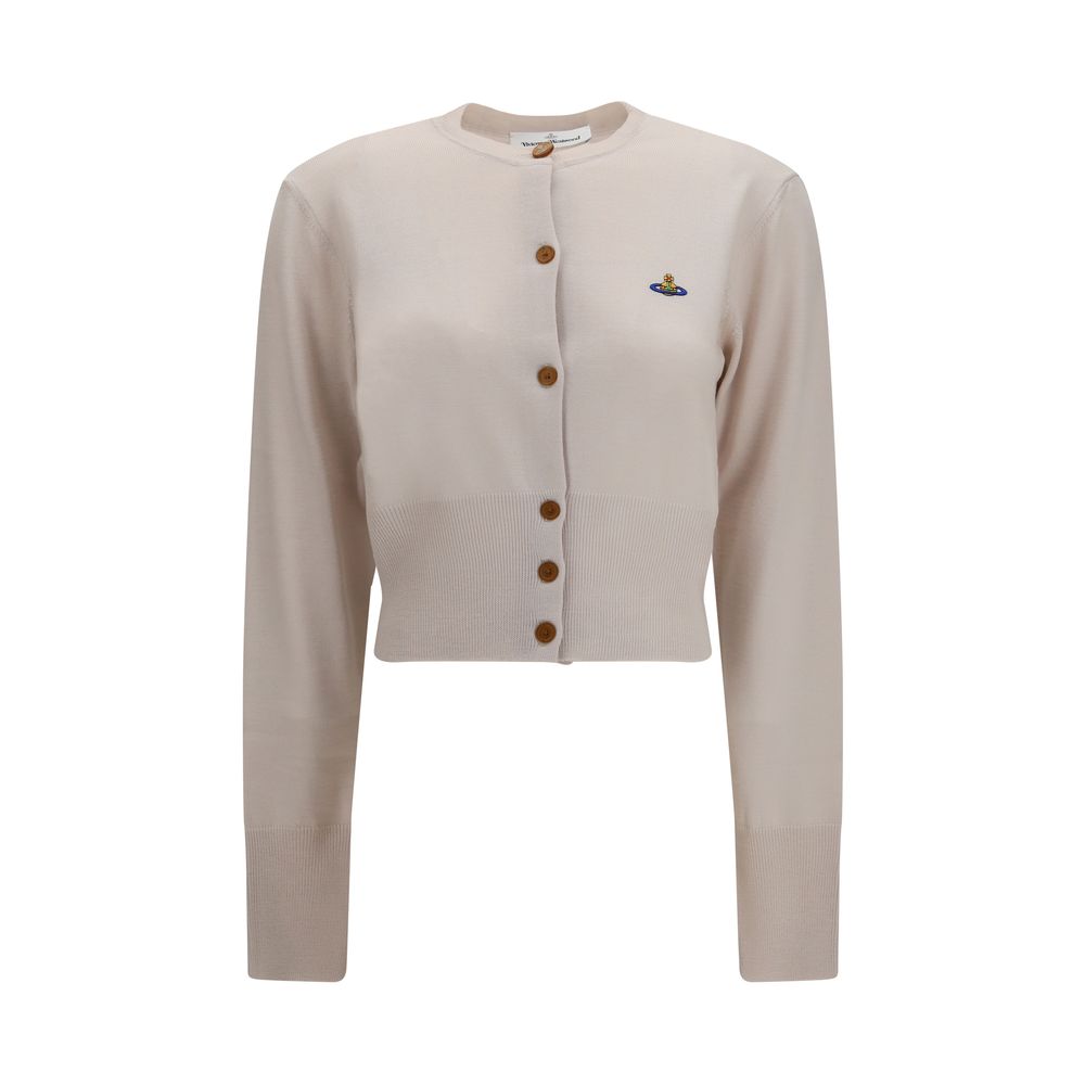 Vivienne Westwood Beige Seiden-Cardigan