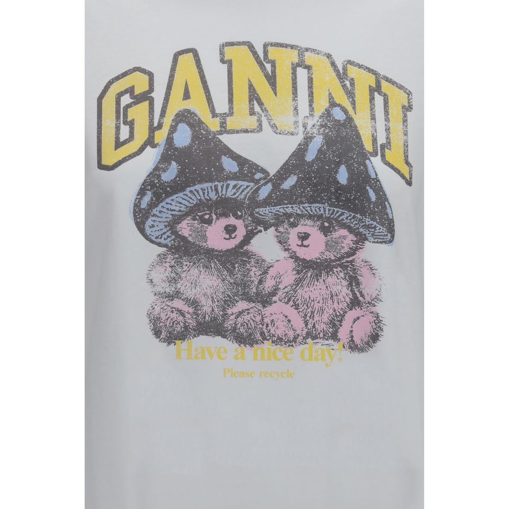 Ganni weiße Baumwoll-Sportkleidung