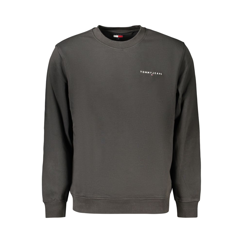 Tommy Hilfiger Schwarzes Baumwoll-Herren-Sweatshirt