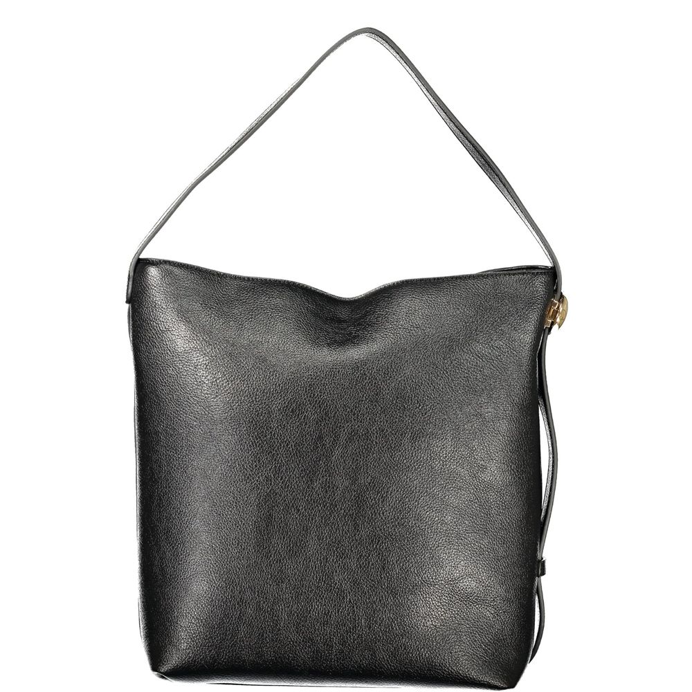 Twinset Schwarze Handtasche aus Polyethylen