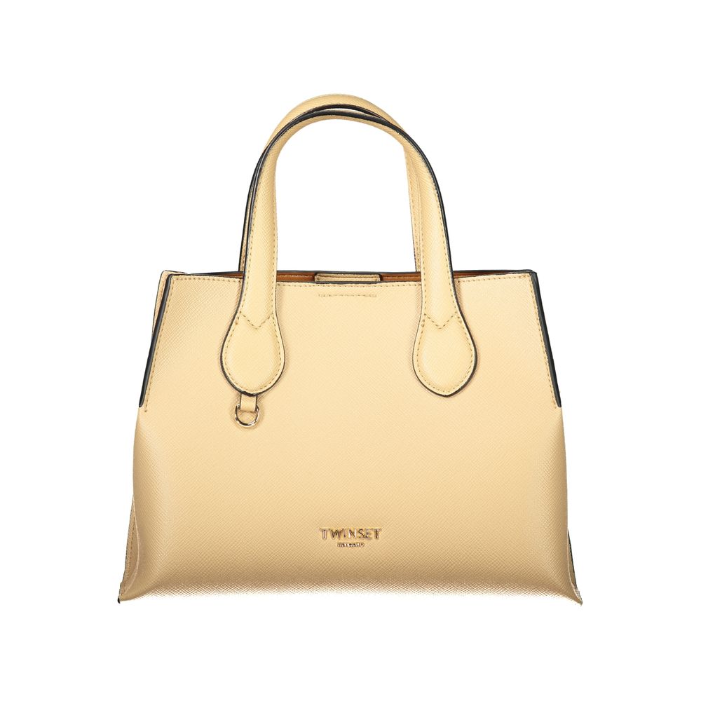 Twinset Damen-Tasche aus Polyurethan, Beige