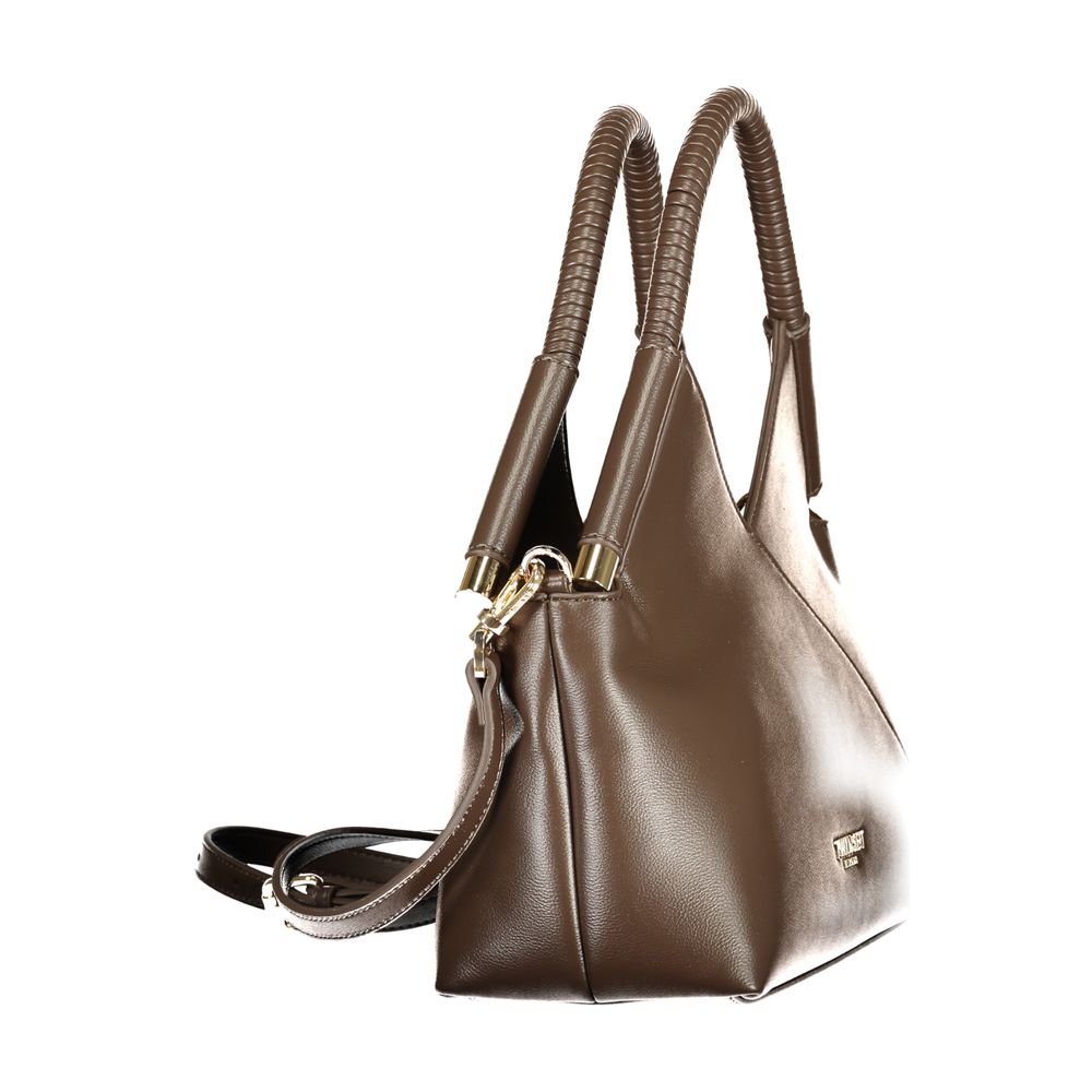 Twinset Braune Damenhandtasche aus Polyurethan