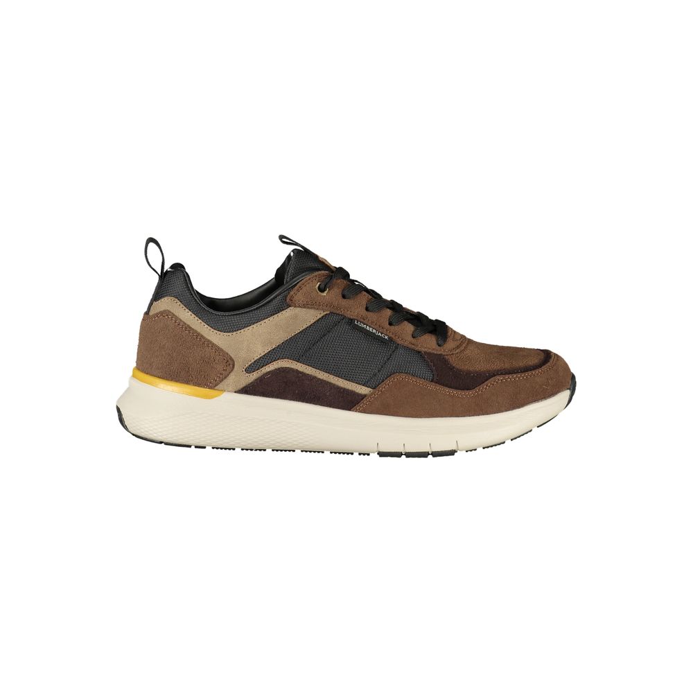 Lumberjack Brown Polyurethane Men's Sneaker