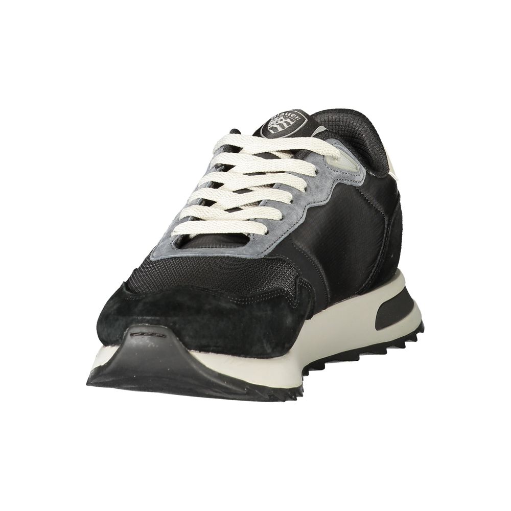 Blauer Nero Polyurethan Herren Sneaker