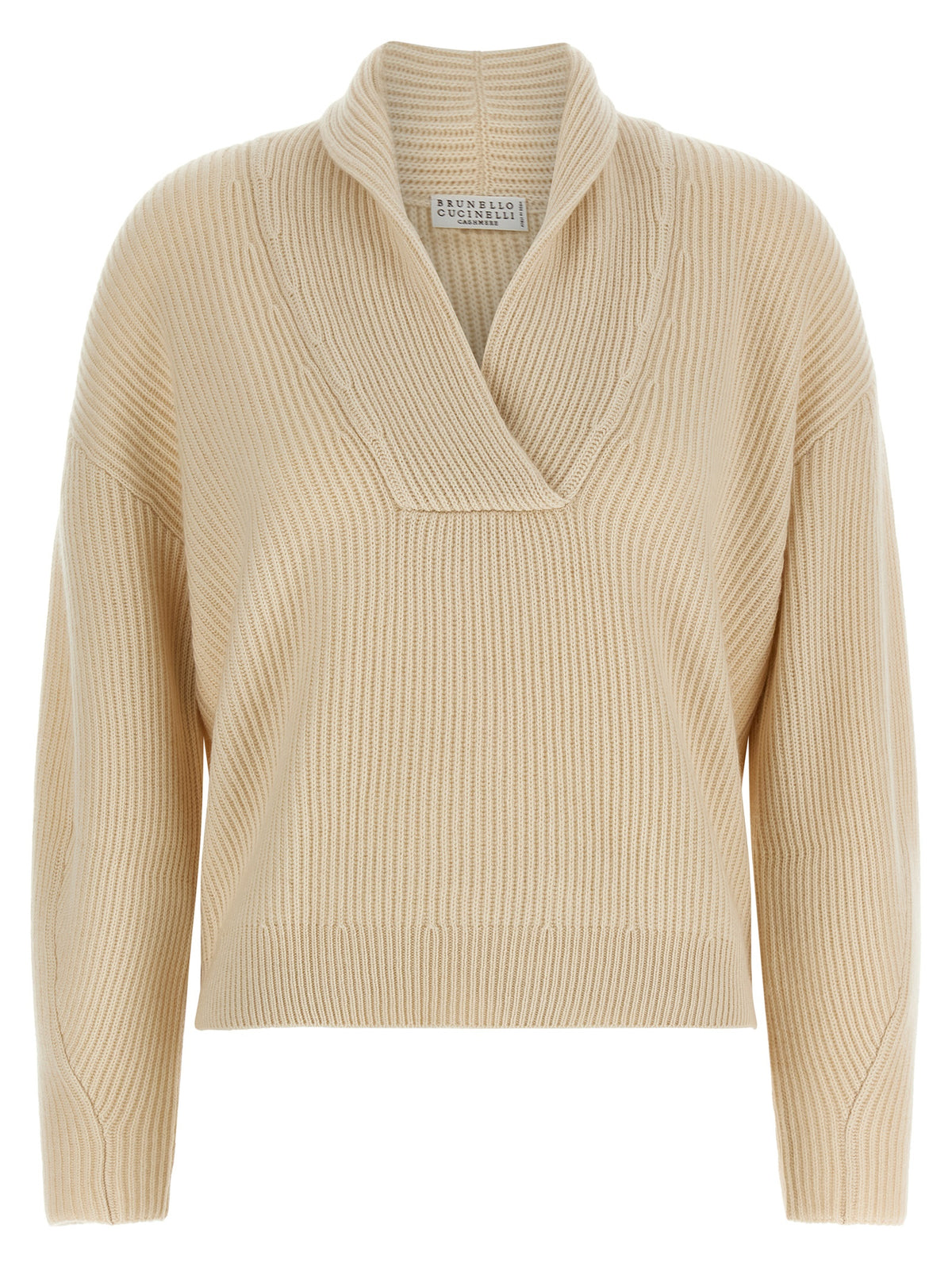 Brunello Cucinelli Beiger Kaschmir-Cardigan