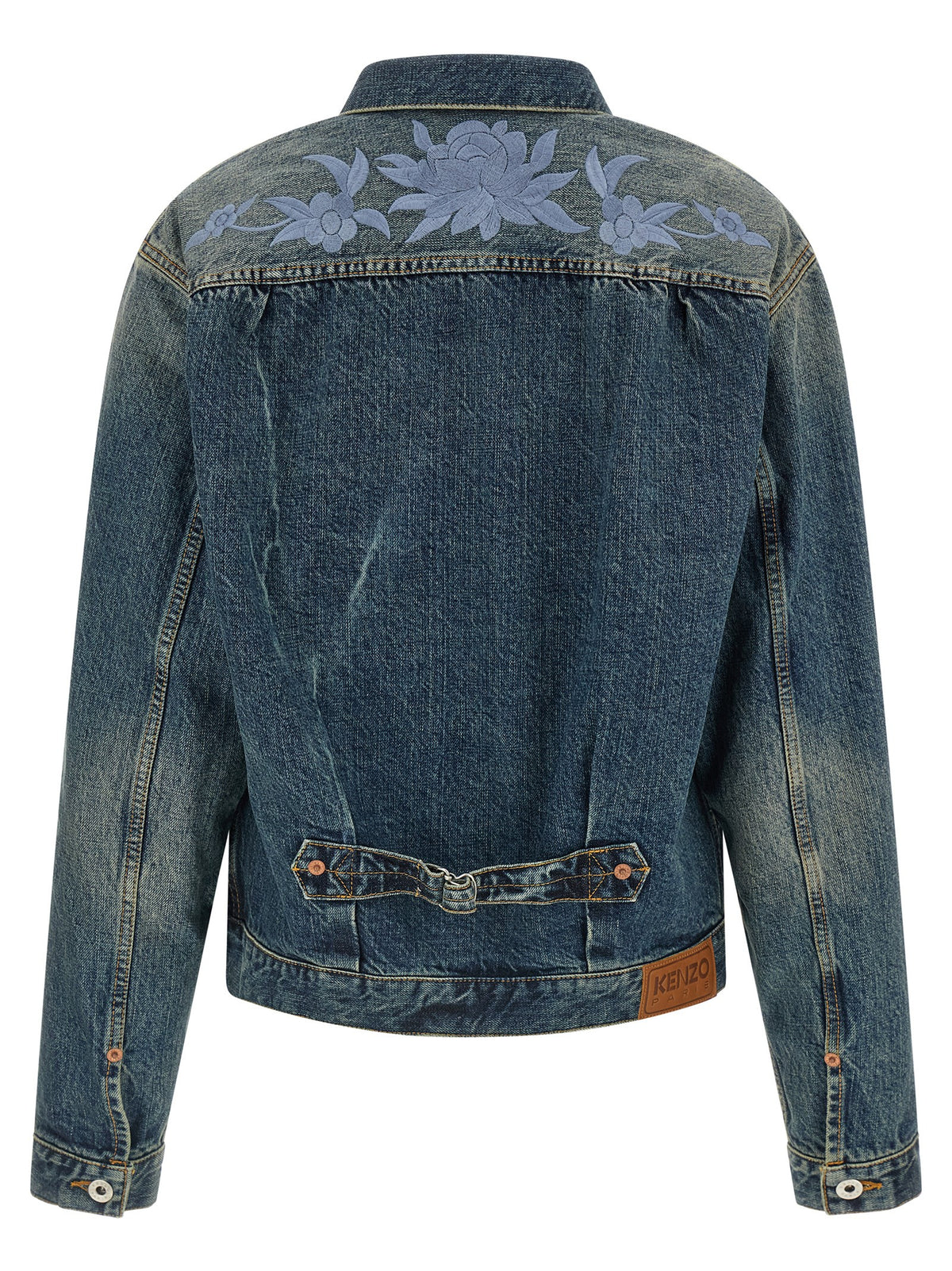 Kenzo blaue Baumwoll-Jeansjacke