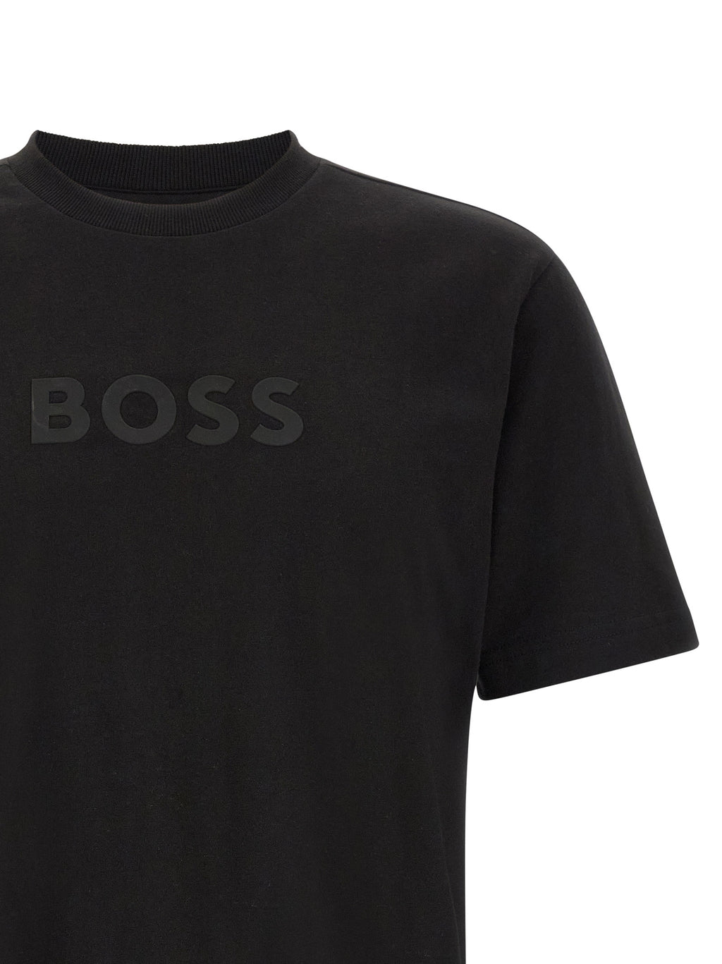 Hugo Boss Black Cotton T-Shirt